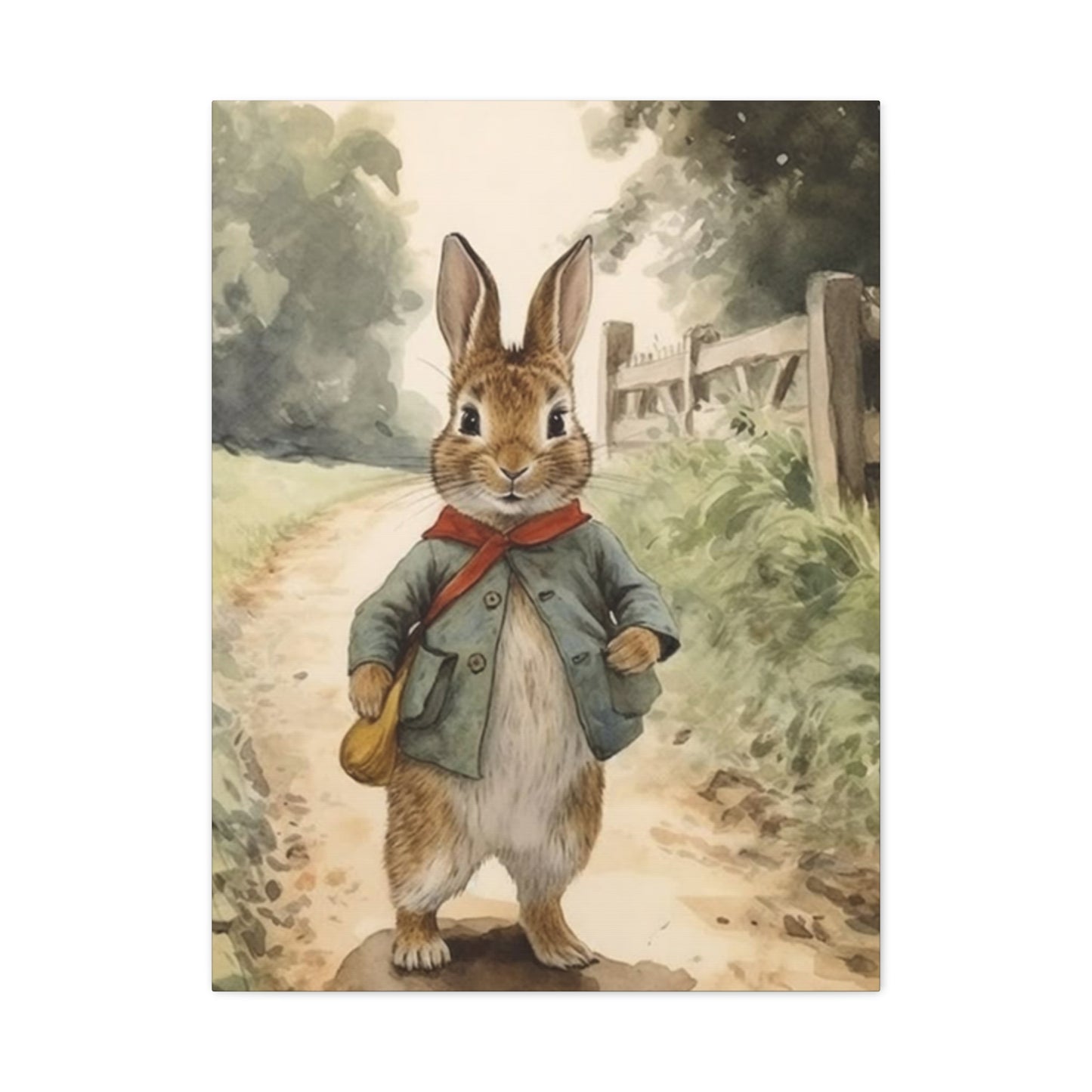 The Brown Rabbit Poster Wall Art & Canvas Prints