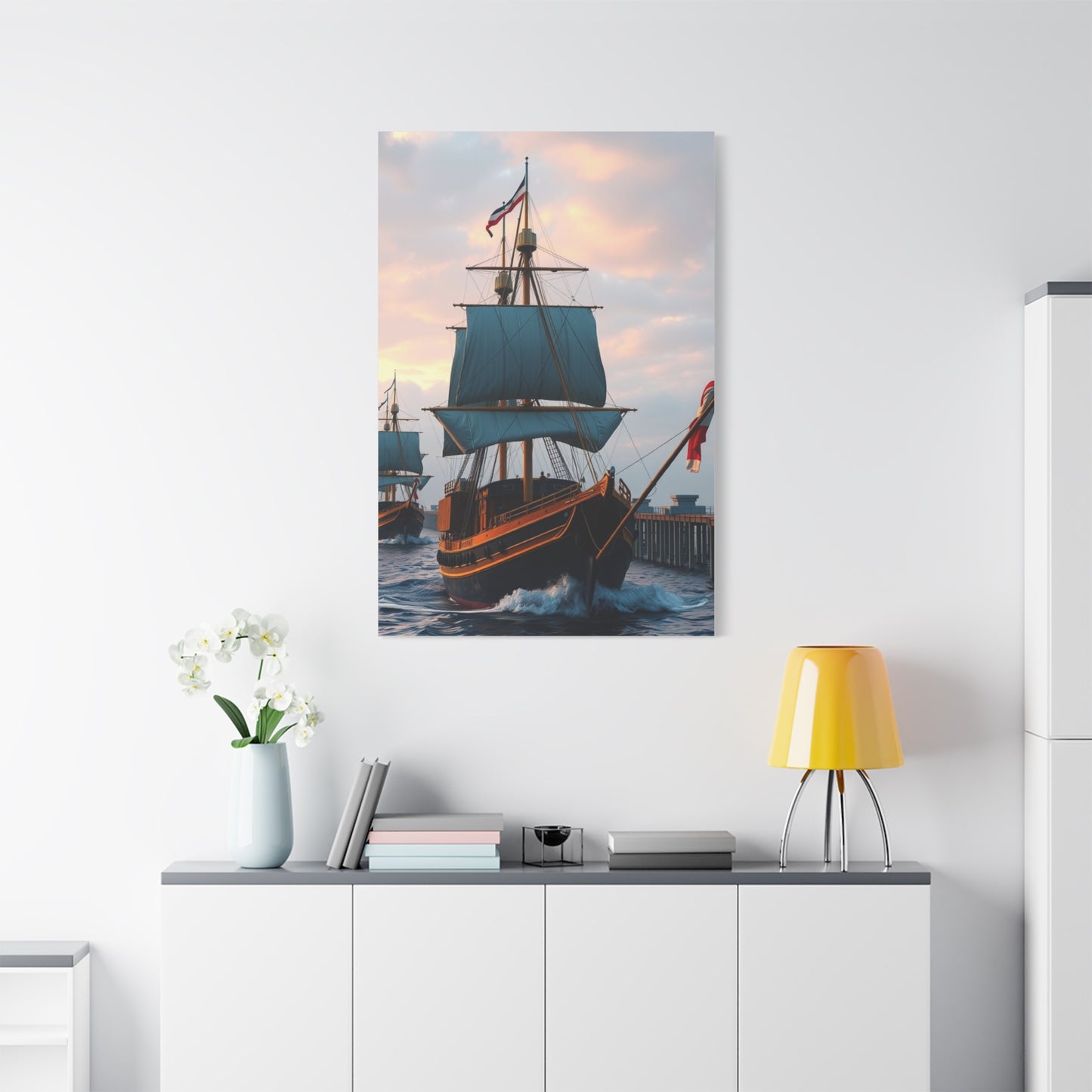Supreme Ship Art Collection Wall Art & Canvas Print
