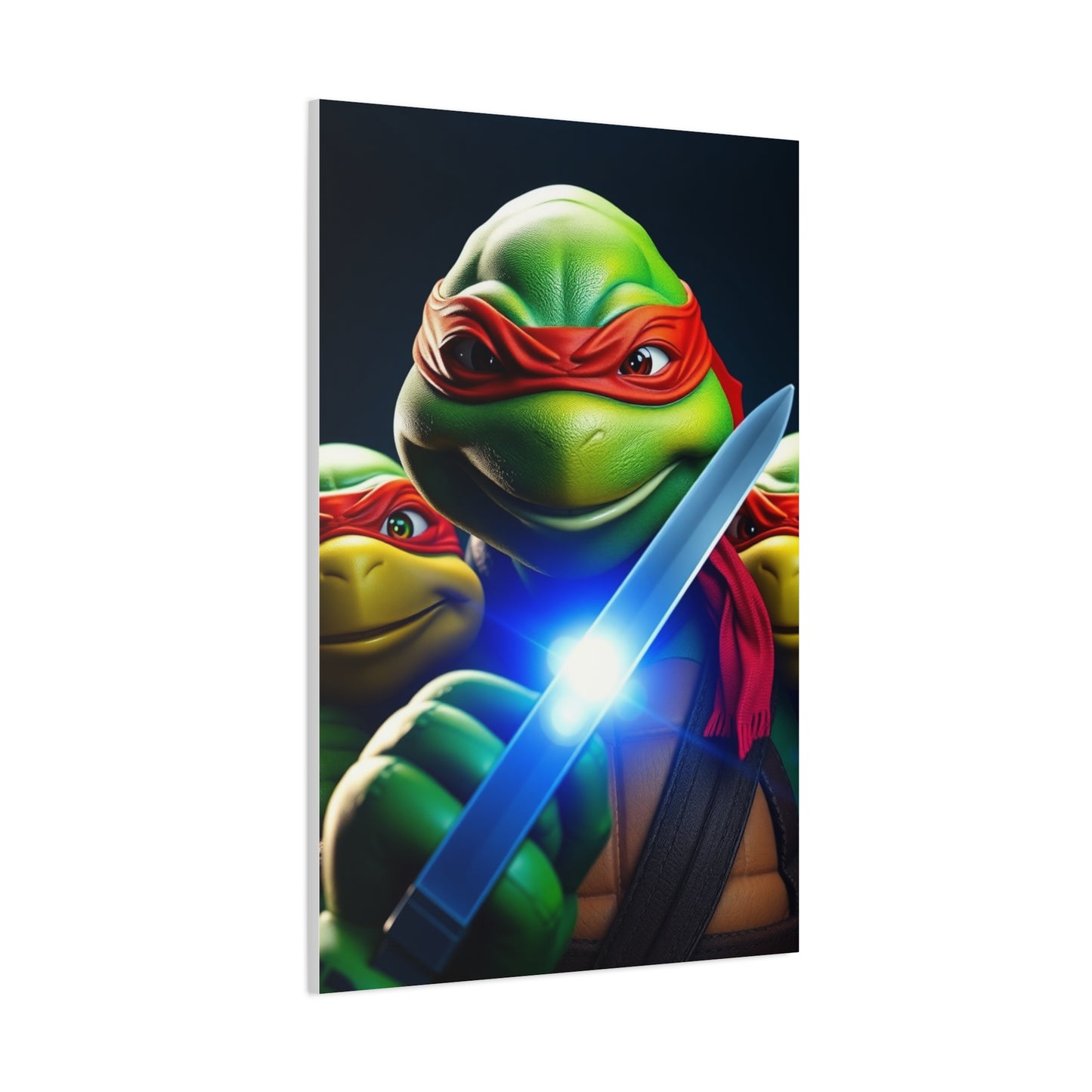 Teenage Mutant Ninja Turtles Characters Art Luxury Canvas Wall Art & Canvas Print