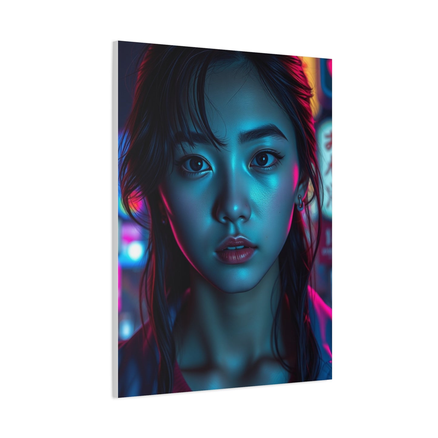 Vision Warakami Vaporwave Art Art Wall Art & Canvas Print