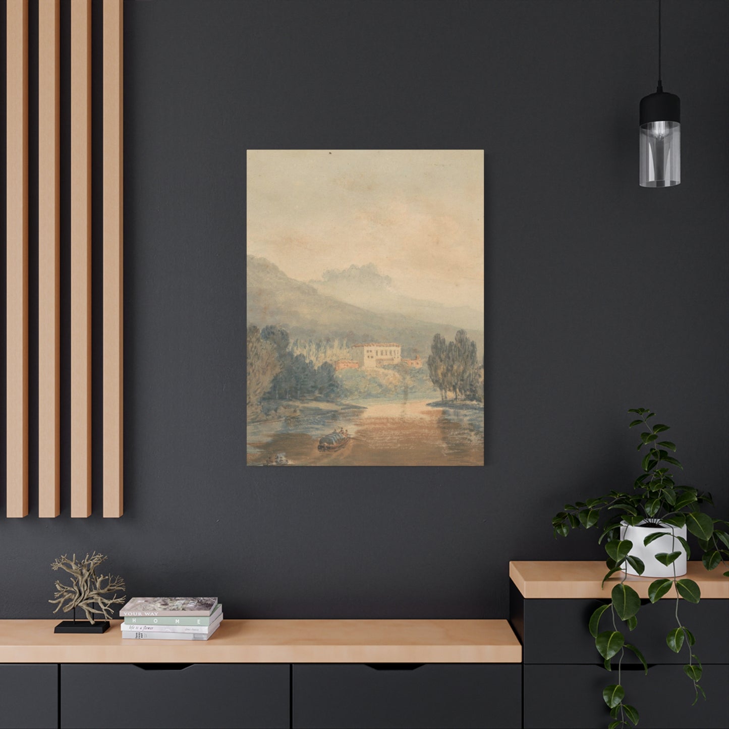 Countryside Waterway Wall Art & Canvas Prints