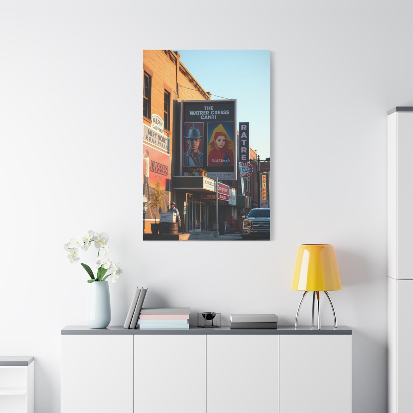 Vintage Movie Posters Art Supreme Gallery Wall Art & Canvas Print