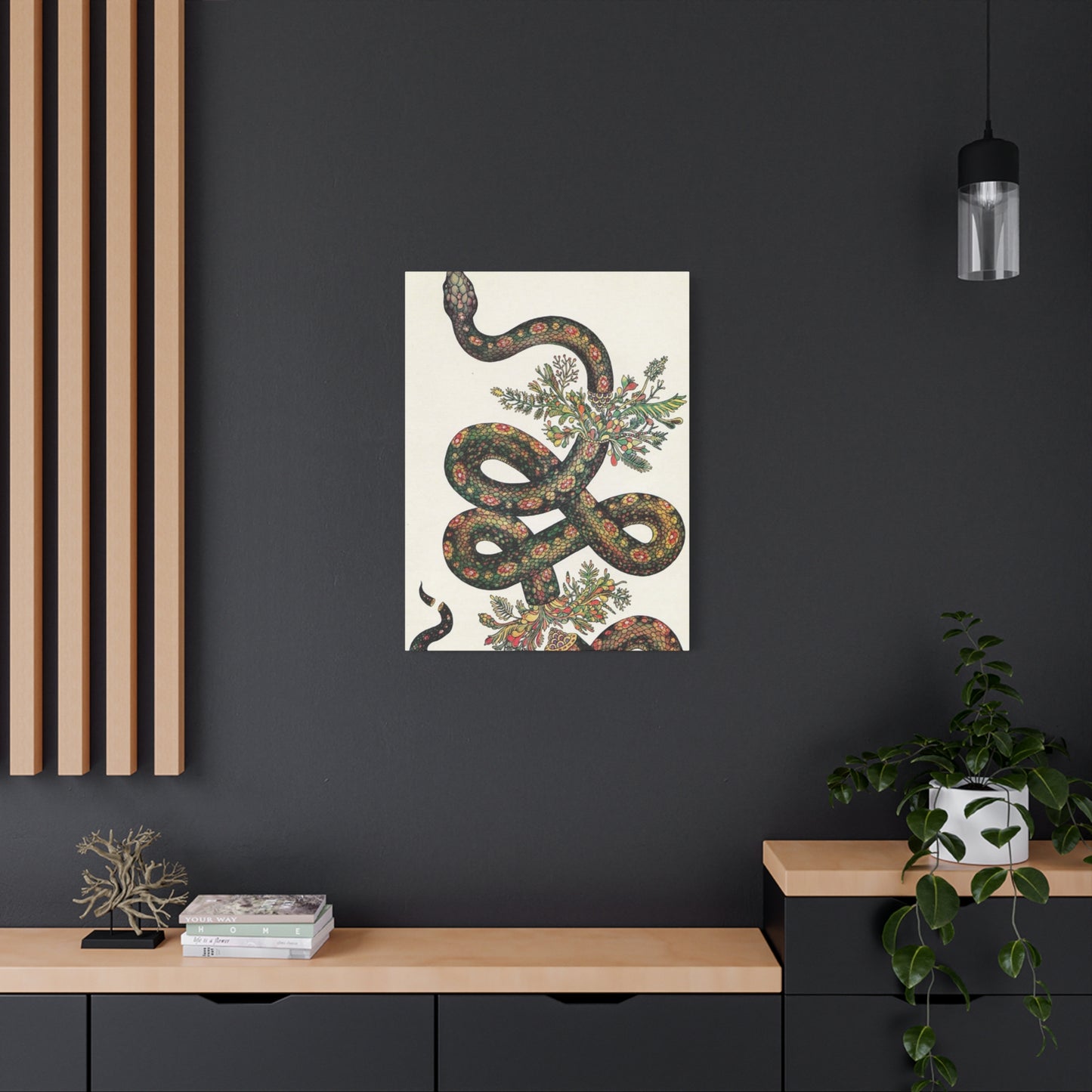 Green Snake's Poster Wall Art & Canvas Prints