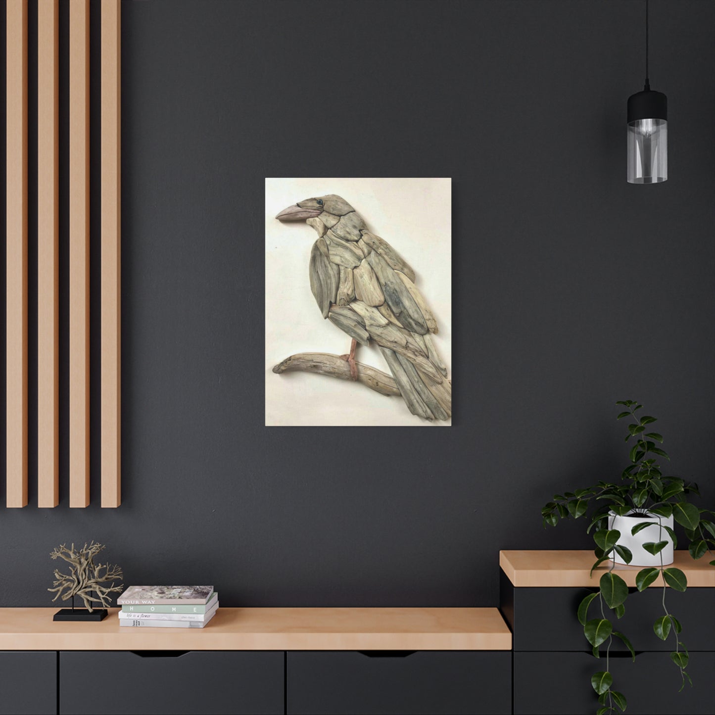 Driftwood Eagle Wall Art & Canvas Prints