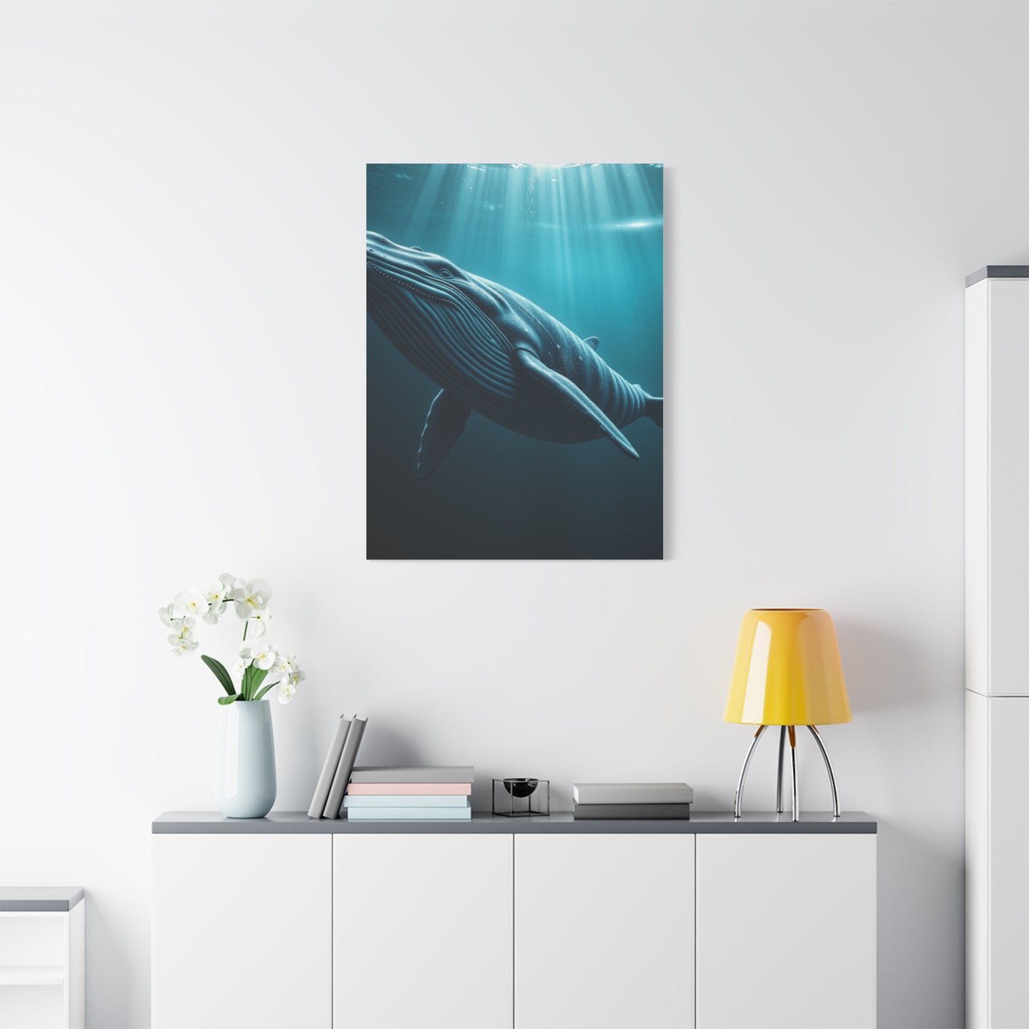 Supreme Whale Art Collection Wall Art & Canvas Print