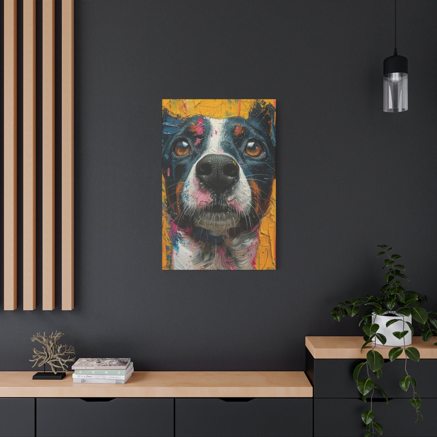 Dog Face Closeup Wall Art & Canvas Prints
