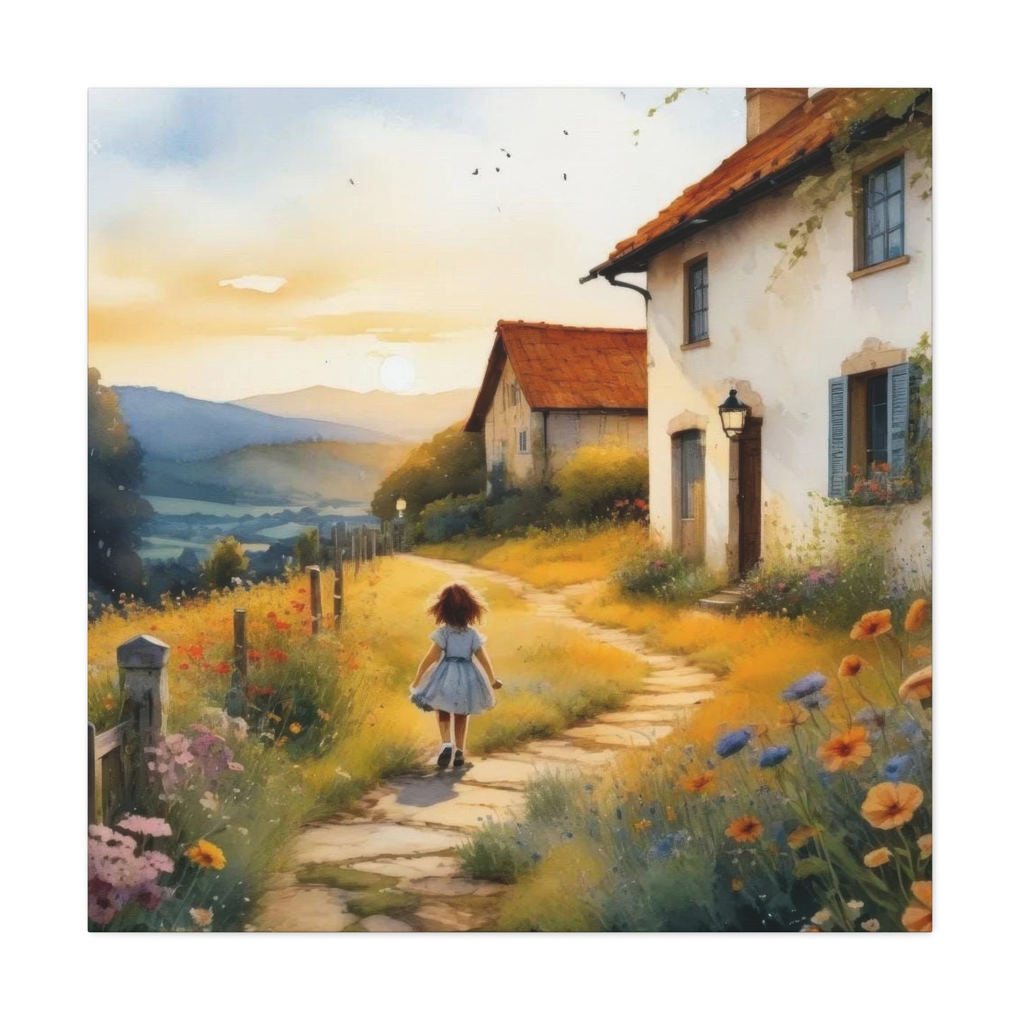 Little Countryside Wall Art & Canvas Prints