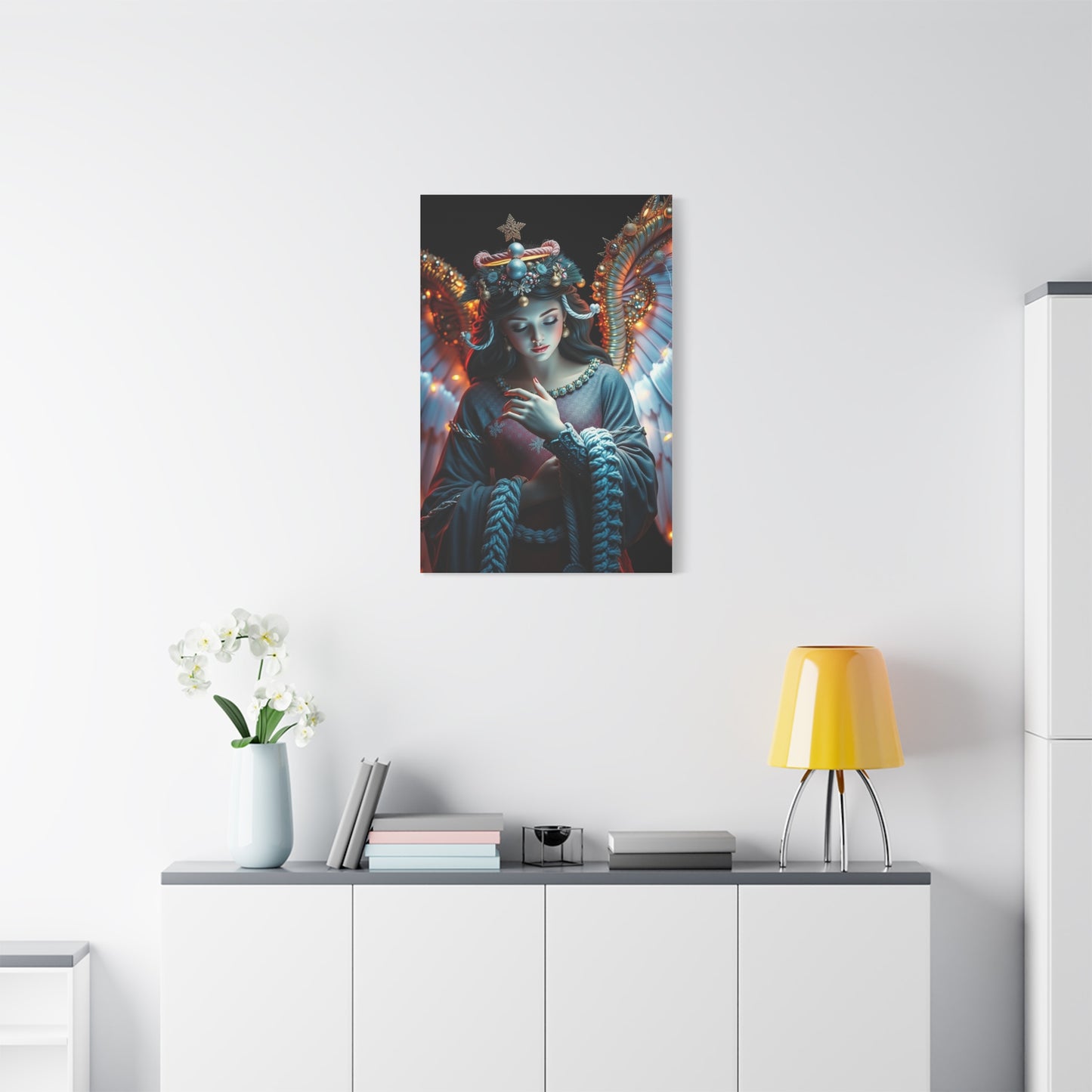 Christmas Angel Art Supreme Gallery Wall Art & Canvas Print