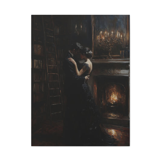 Dancing Couple Ballroom Dark Wall Art & Canvas Prints