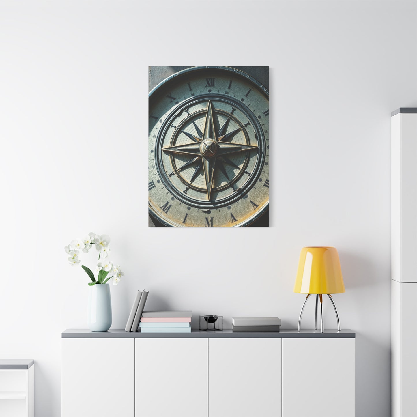 Compass Art Refined Canvas Wall Art & Canvas Print