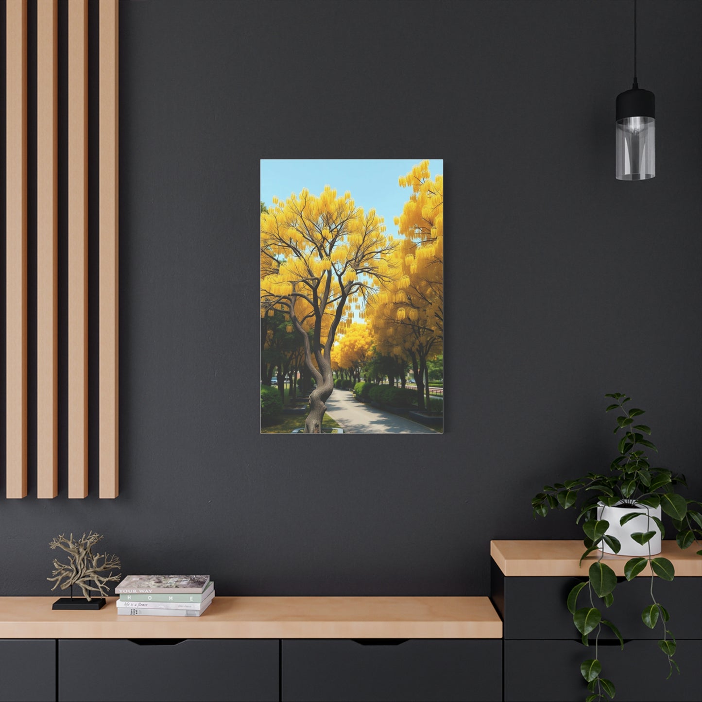 Ginkgo Tree Art Luxury Canvas Wall Art & Canvas Print