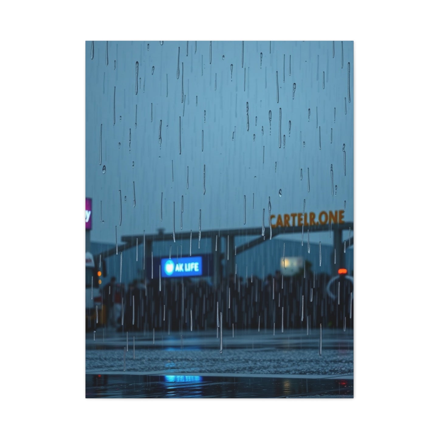 Vision Rain Wall Art Art Wall Art & Canvas Print
