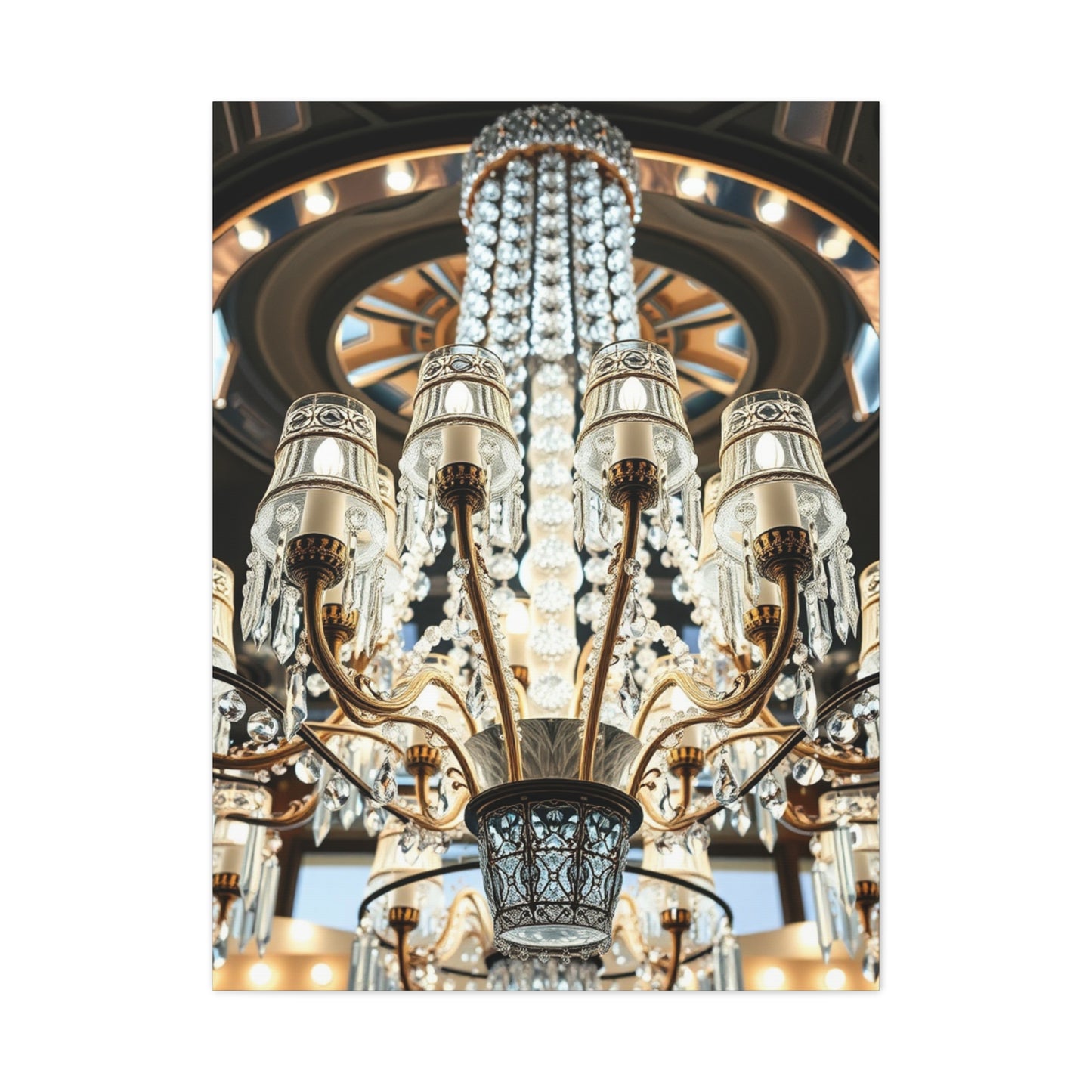 Chandelier Art Supreme Gallery Wall Art & Canvas Print