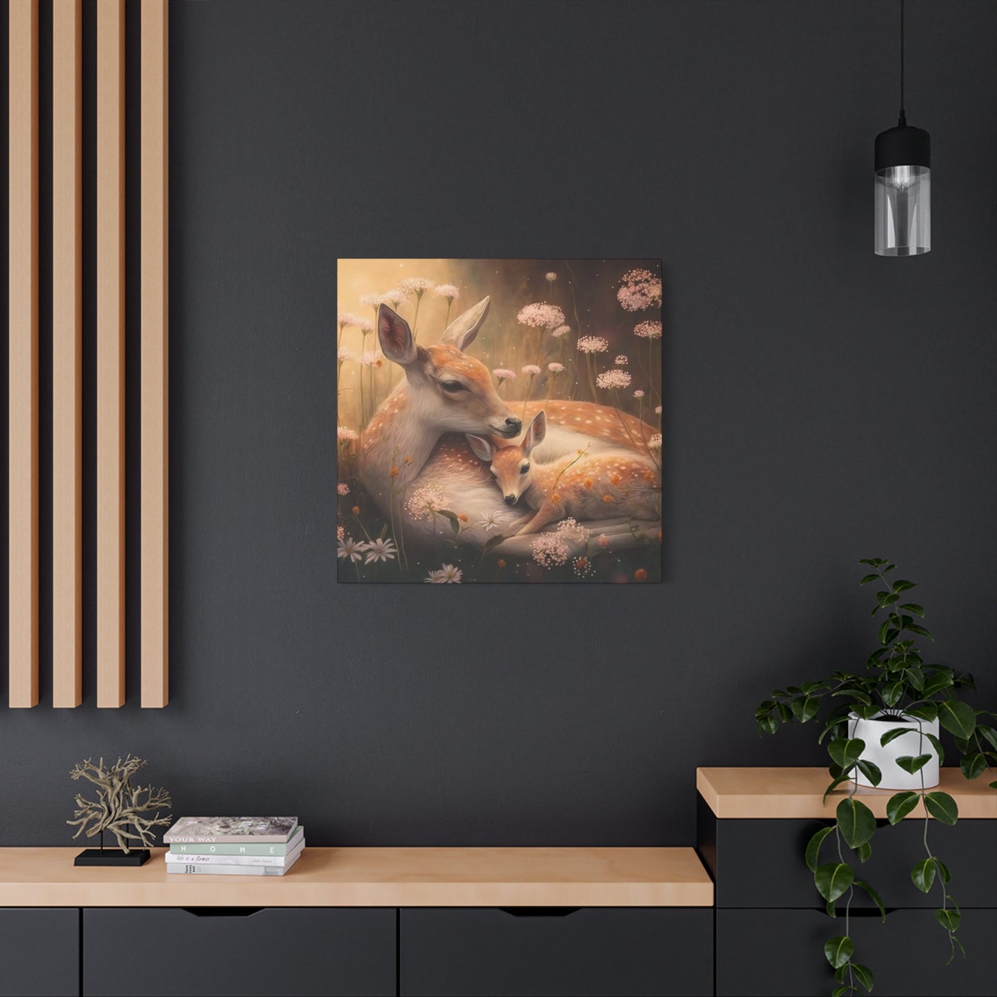 Deer Baby Softlight Wall Art & Canvas Prints