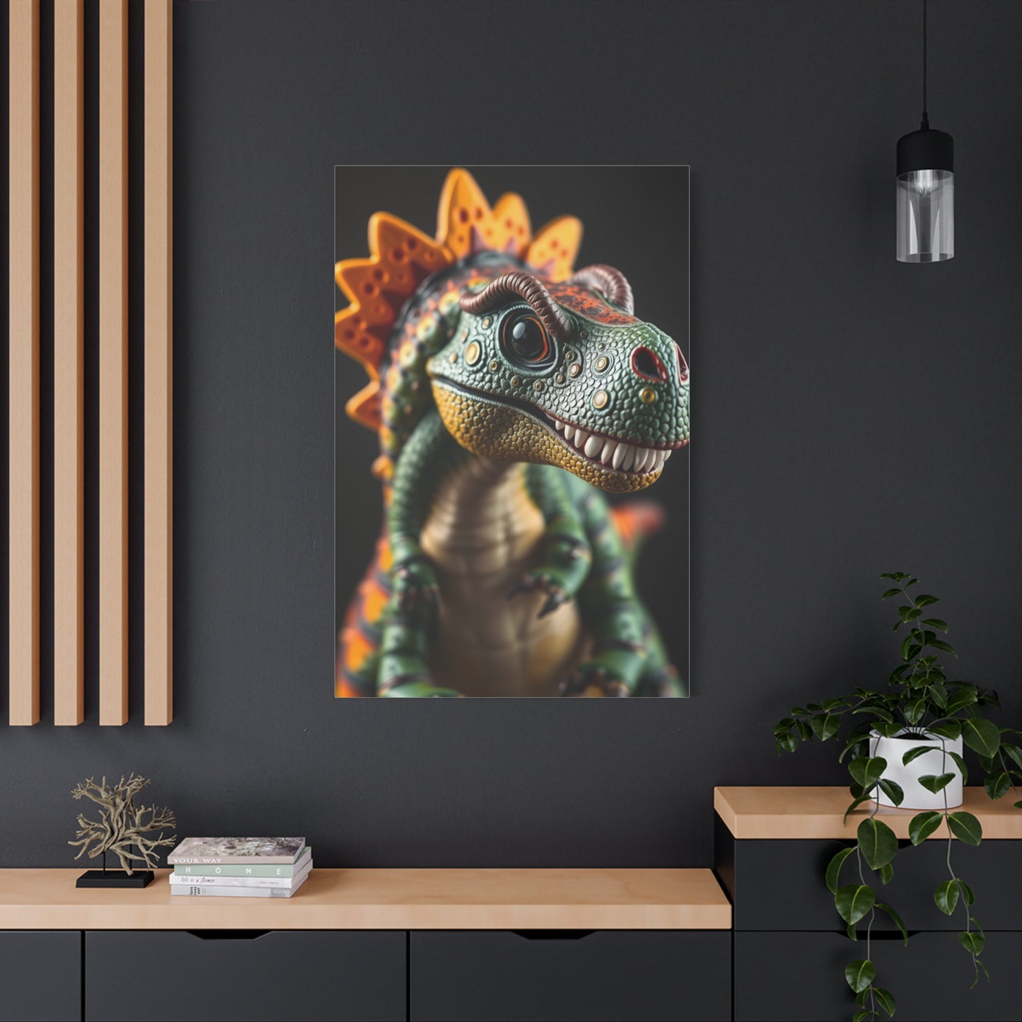 Masterpiece Kid’s Dinosaur Art Vision Wall Art & Canvas Print