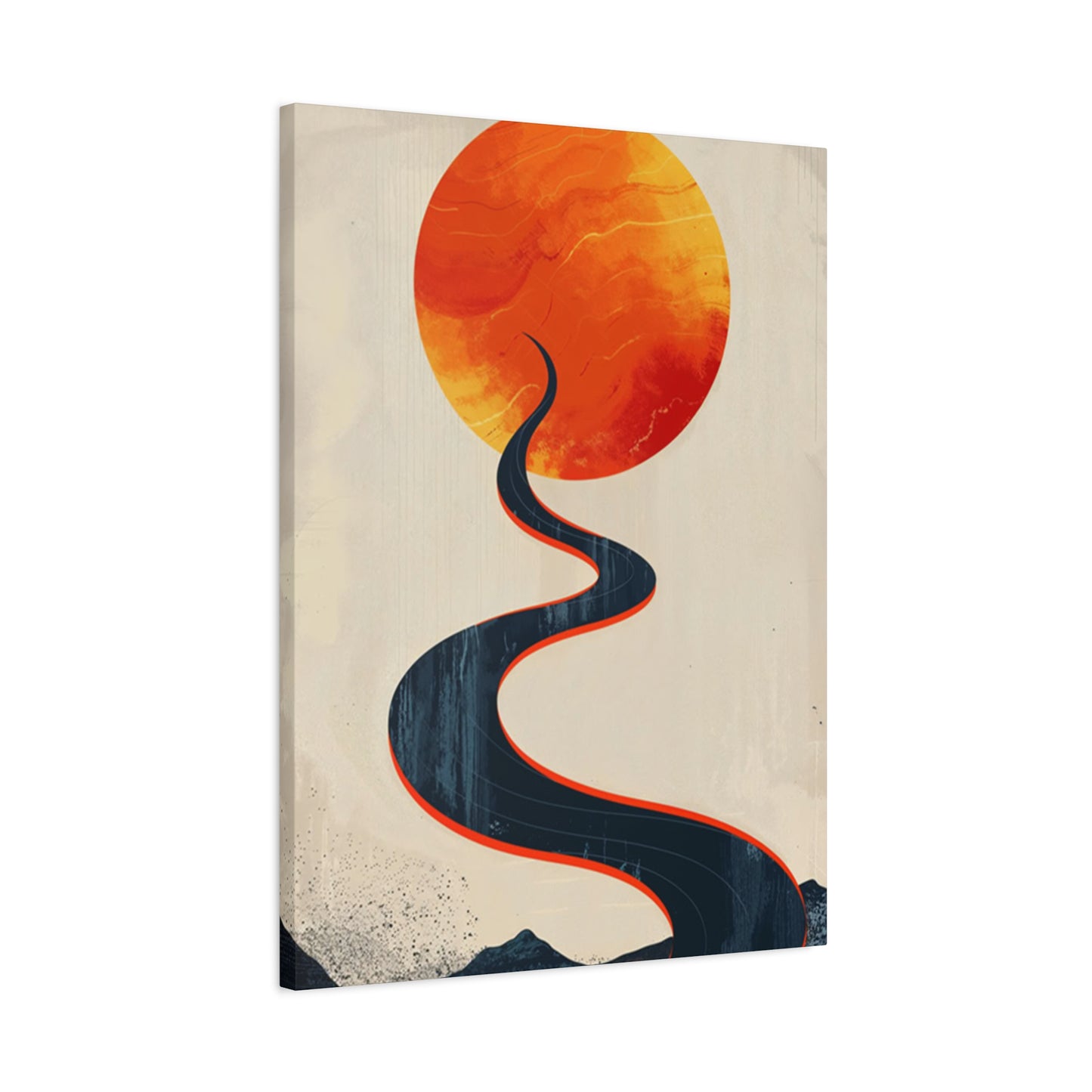 Road To Moon Wall Art & Canvas Prints
