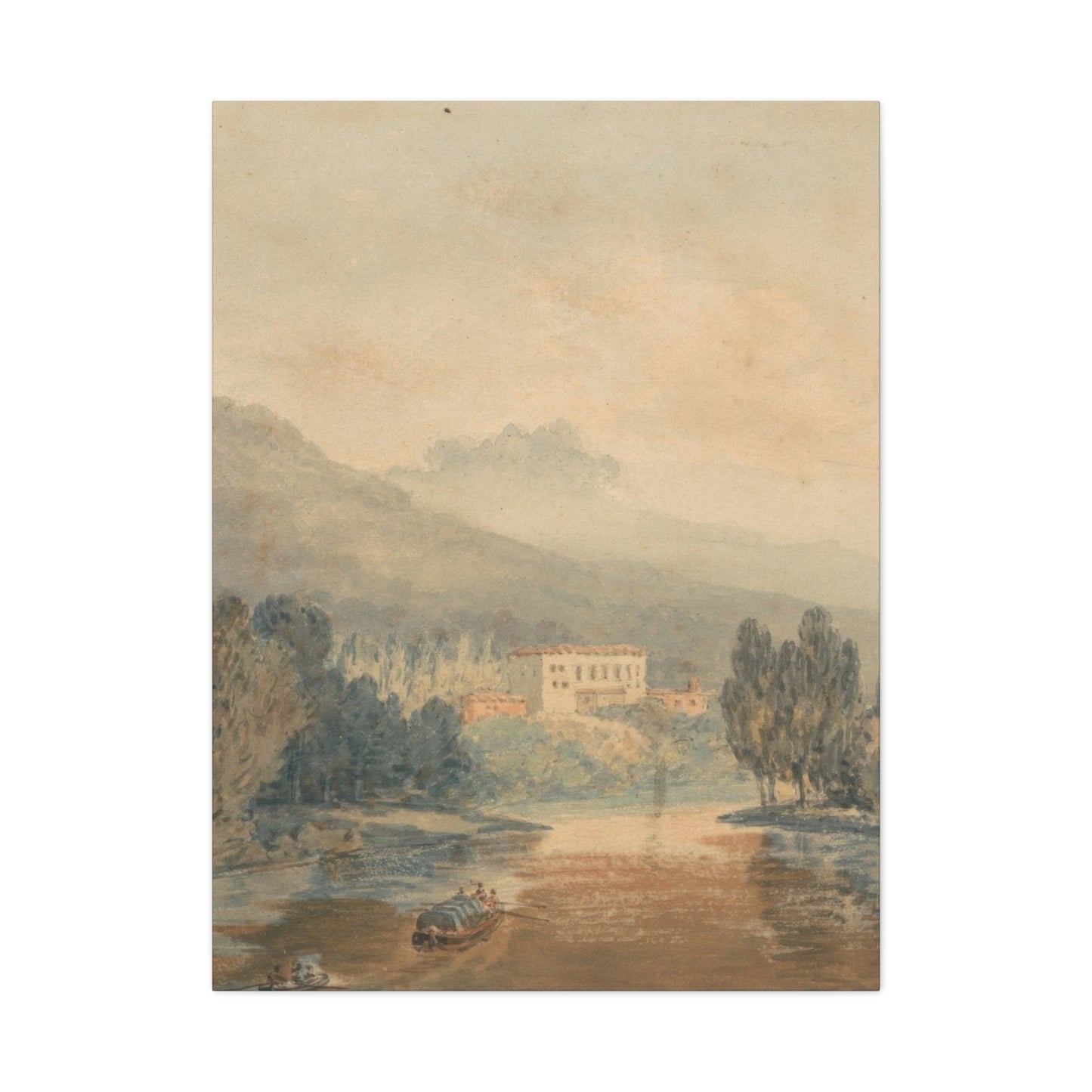 Countryside Waterway Wall Art & Canvas Prints