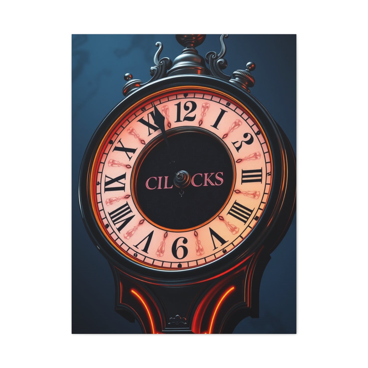 Elite Clock Art Vision Wall Art & Canvas Print