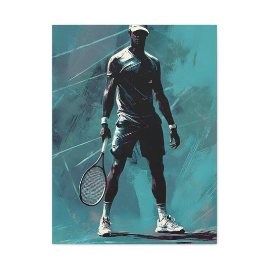 Tennis Player Poster Wall Art & Canvas Prints