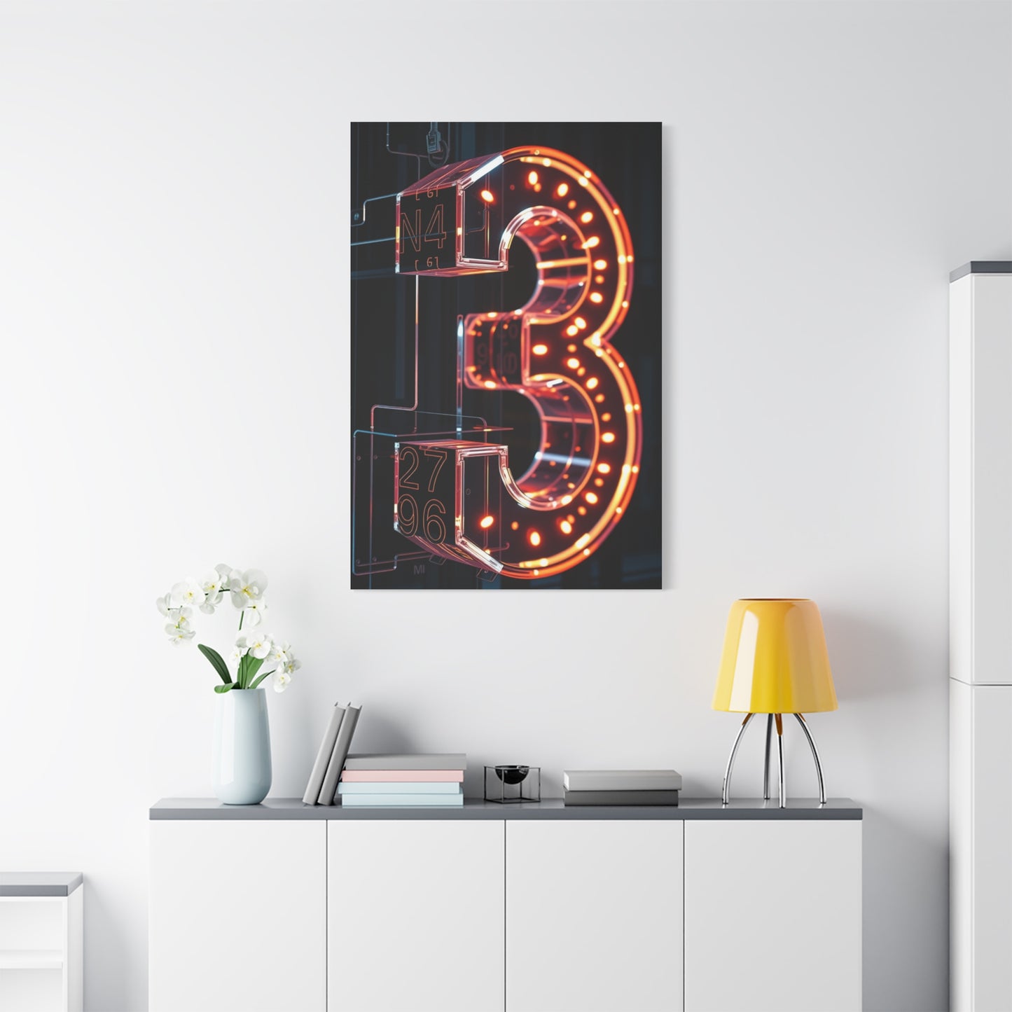 Collection Numbers Art Art Wall Art & Canvas Print