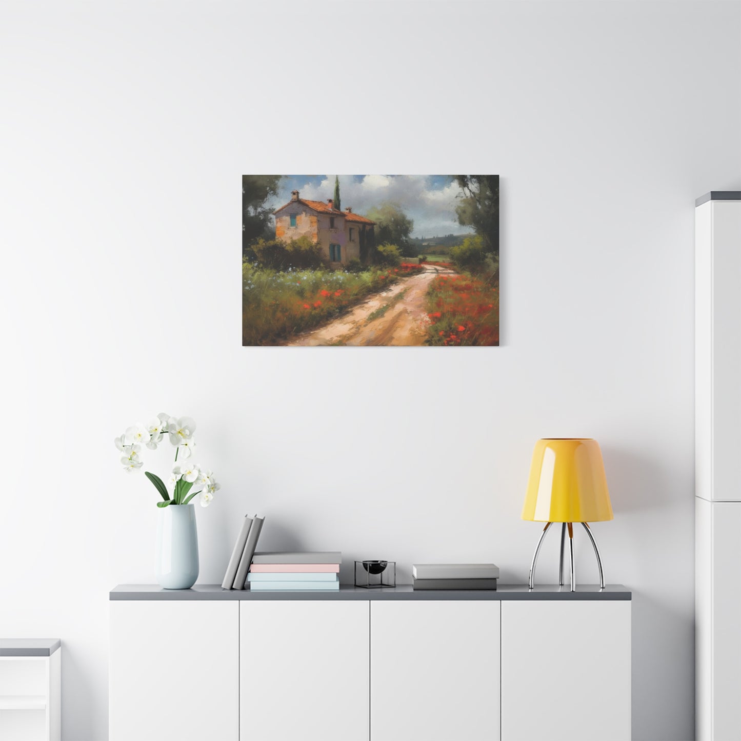 Countryside Path French Wall Art & Canvas Prints