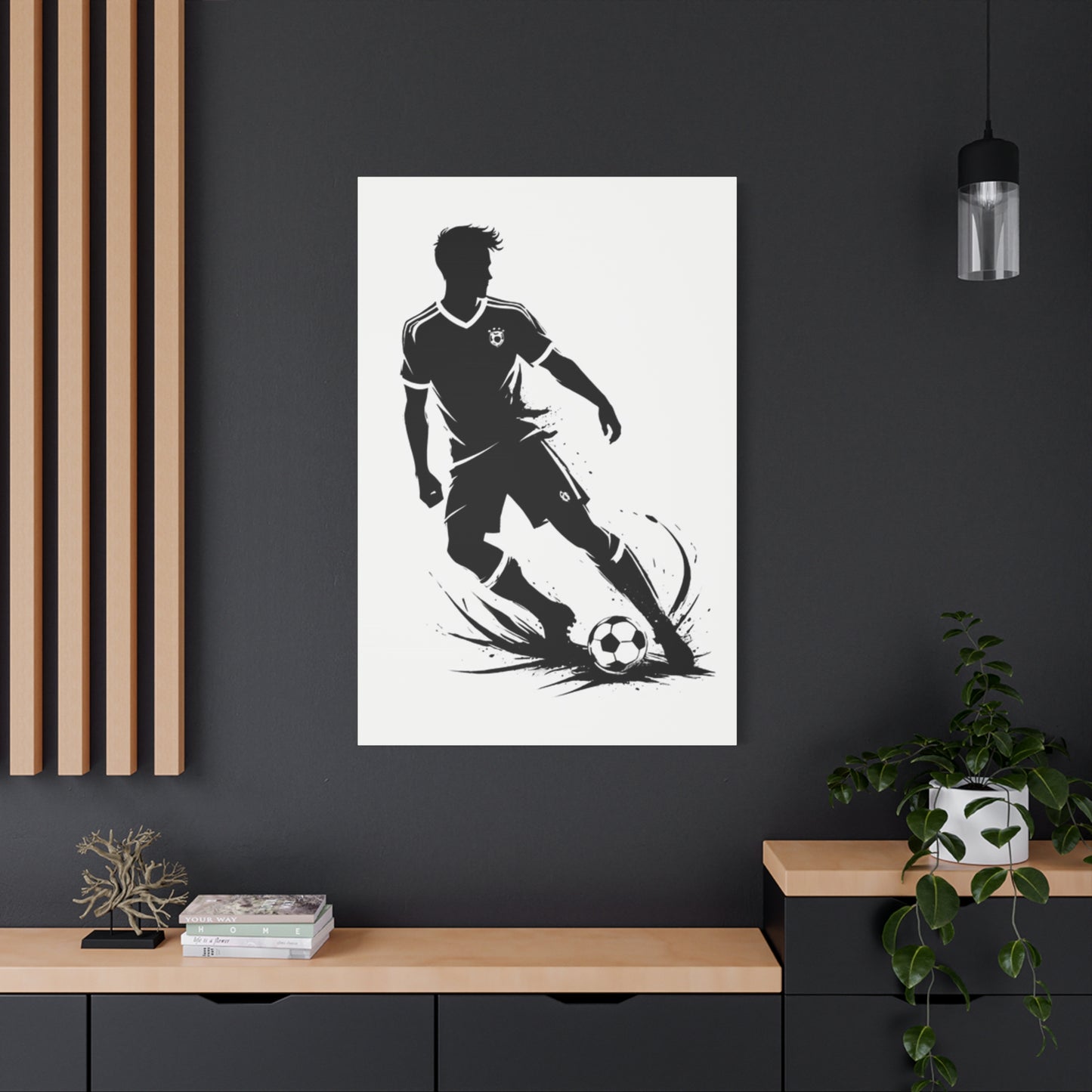 Football Player Wall Art & Canvas Prints