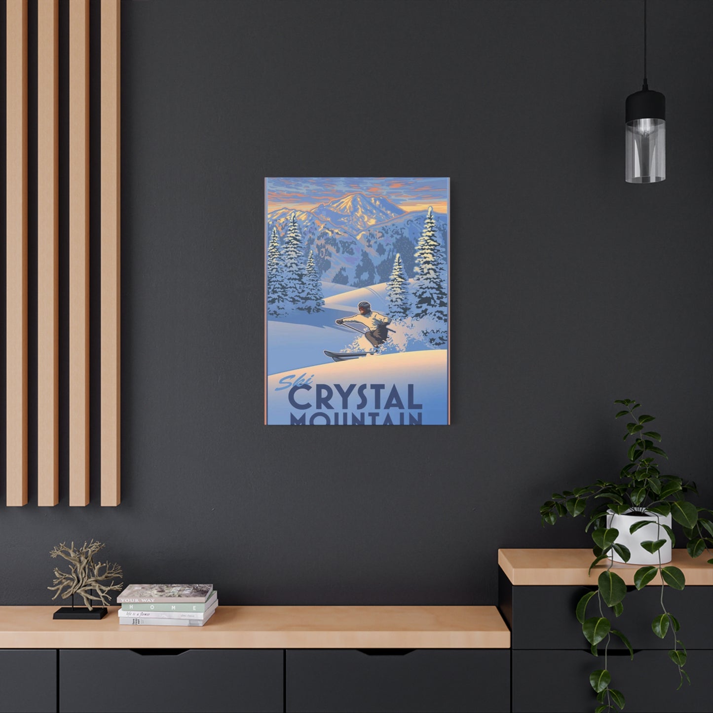Crystal Mountain Wall Art & Canvas Prints