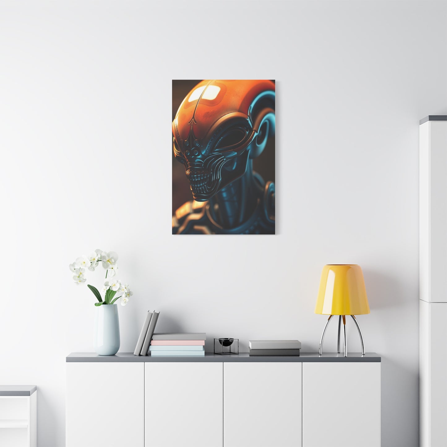 Elite Alien Art Vision Wall Art & Canvas Print