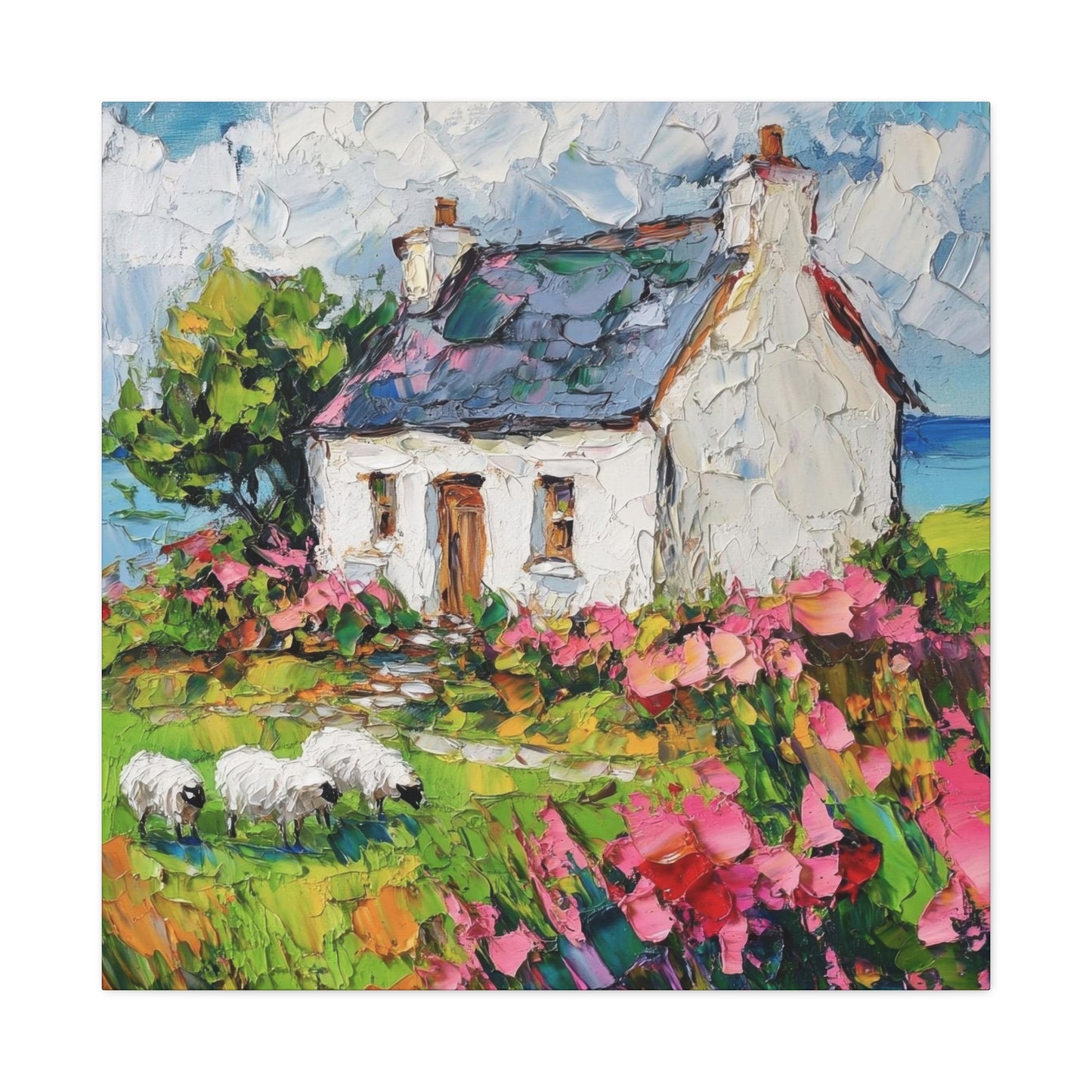 Irish Cottage Ireland Wall Art & Canvas Prints
