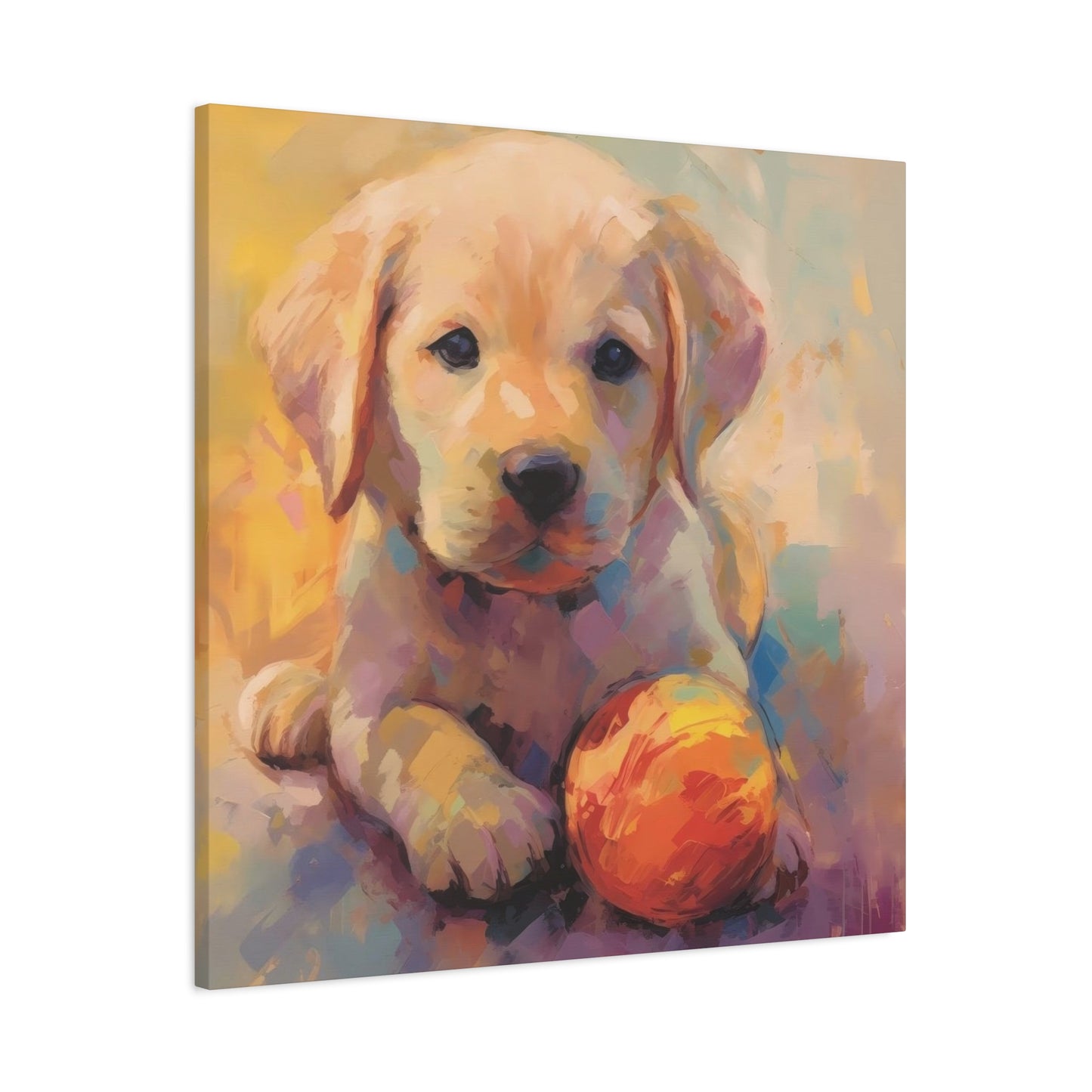 Playful Puppy Dog Wall Art & Canvas Prints