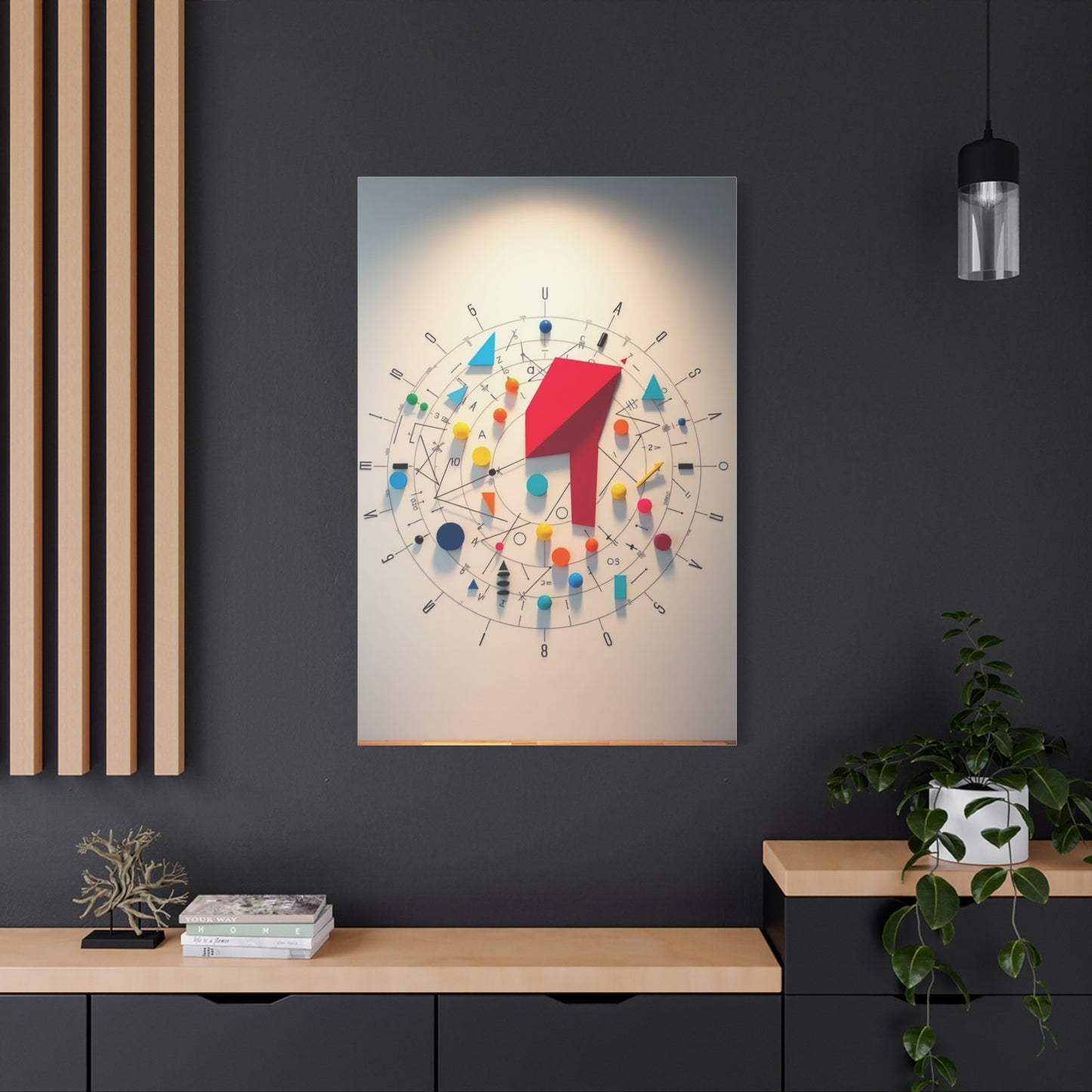 Modern Math Art for Creative Spaces Supreme Gallery Wall Art & Canvas Print