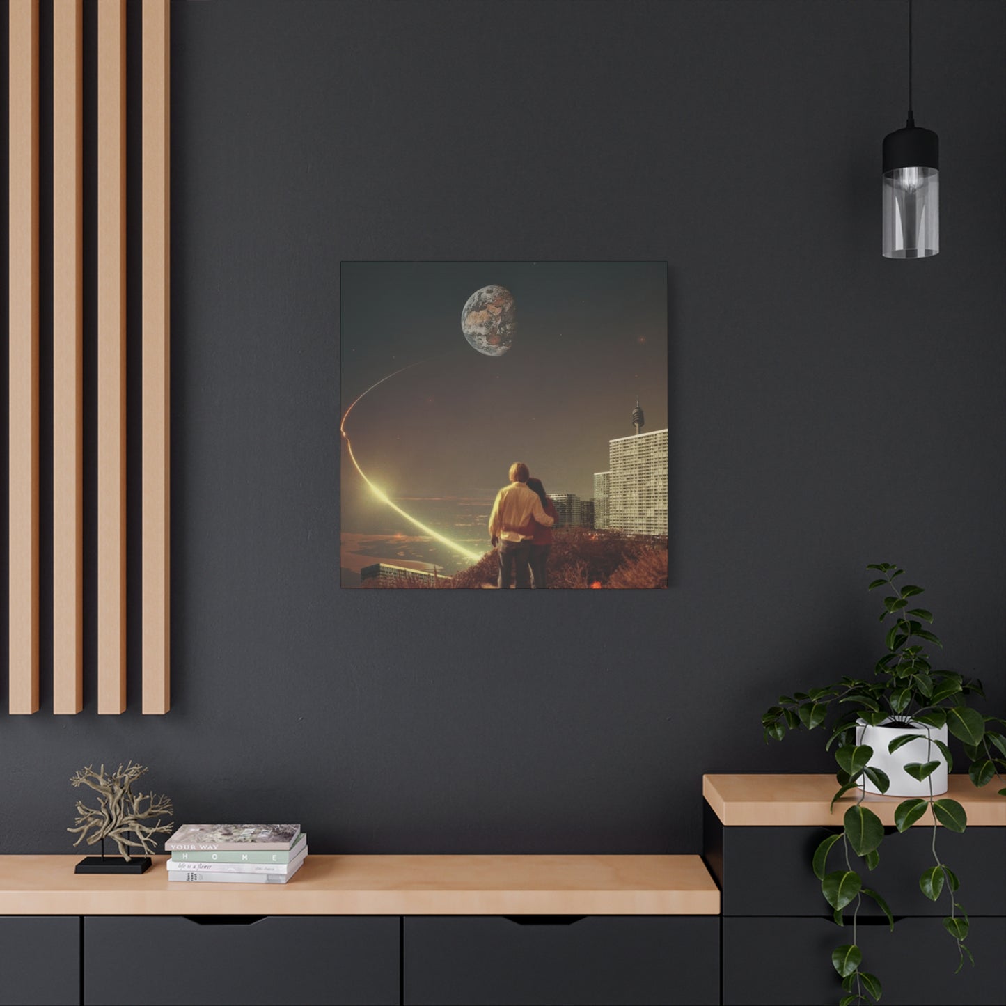 Frank Moth We Used To Live There Too Wall Art & Canvas Prints