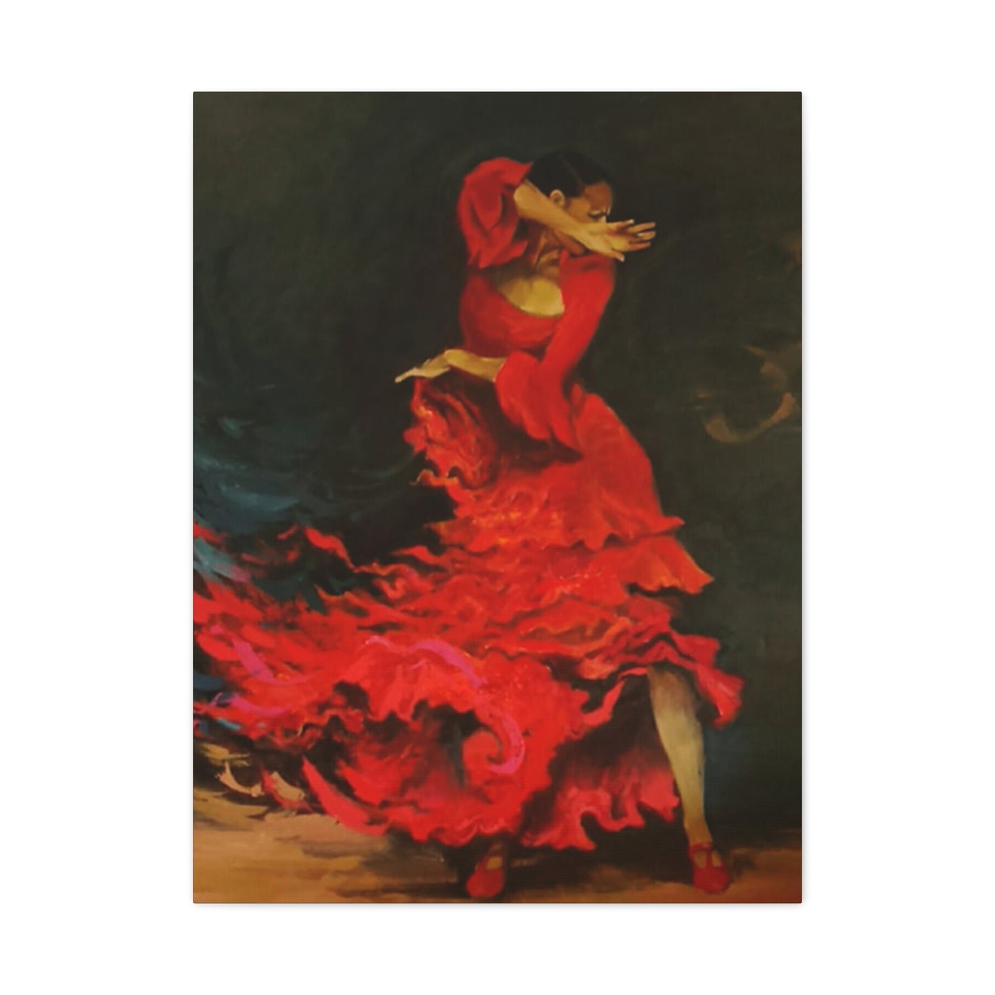 Spain Traditional Dance Wear Wall Art & Canvas Prints