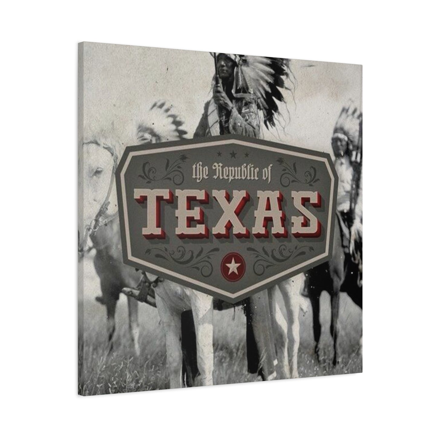 The Republic Of Texas Poster Wall Art & Canvas Prints