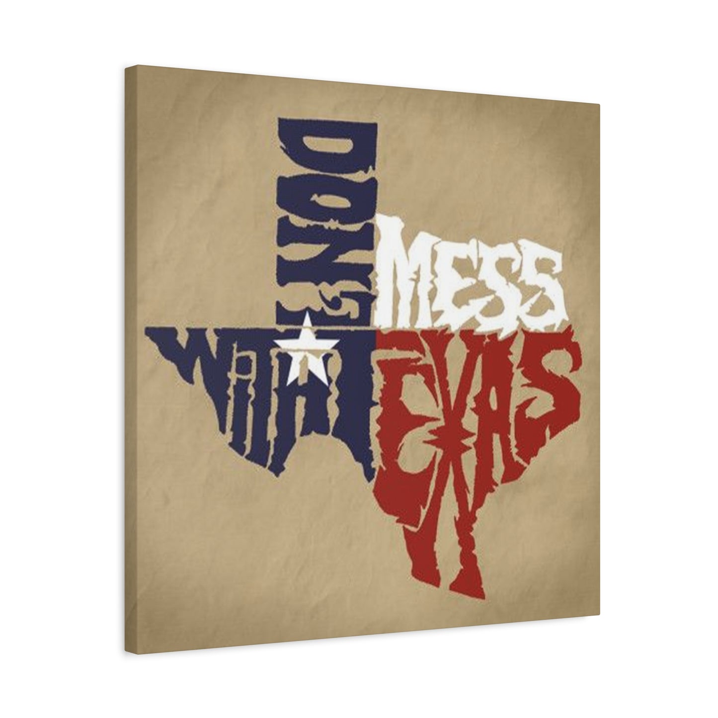 Don't Mess With Texas Poster Wall Art & Canvas Prints