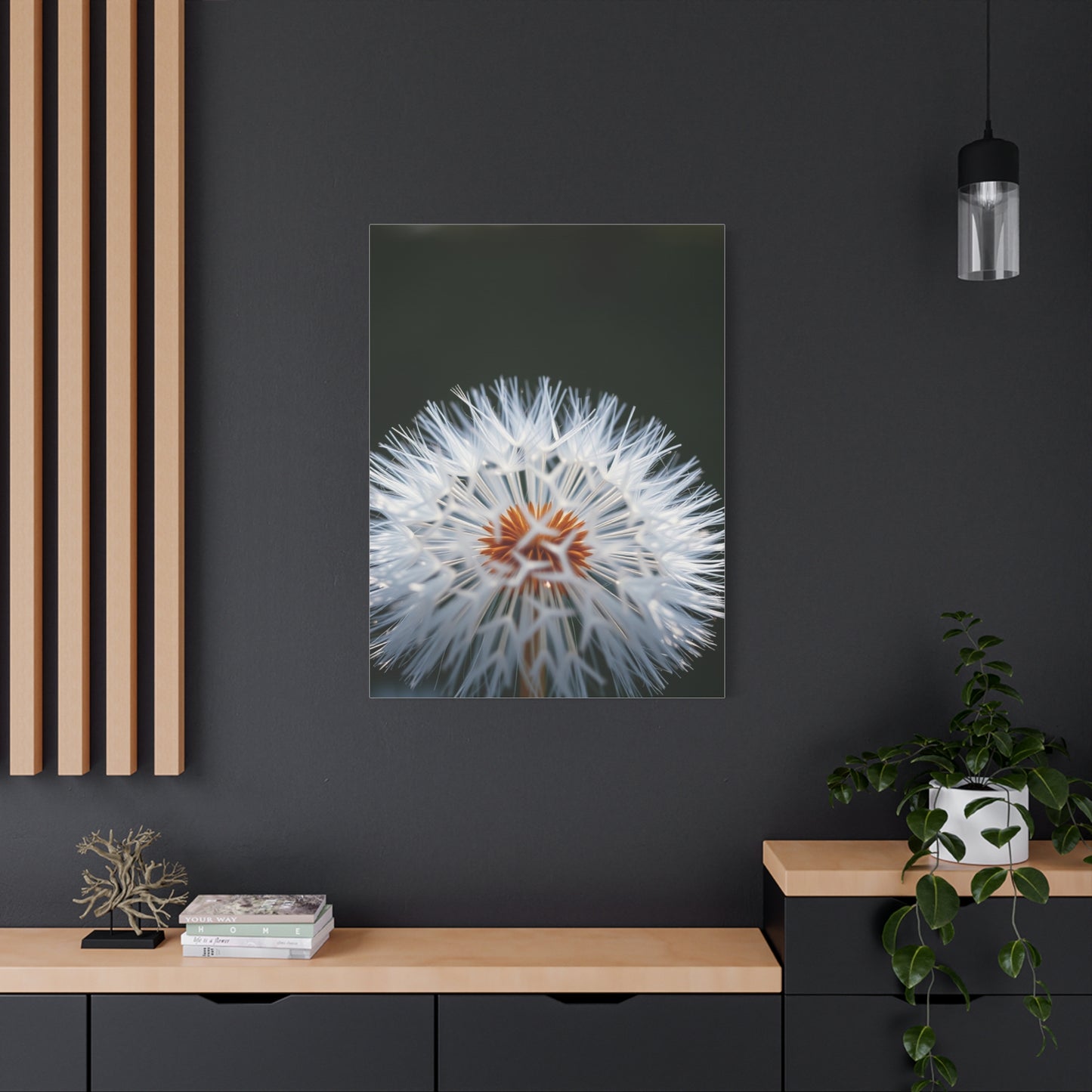 Elite Dandelion Flower Art Vision Wall Art & Canvas Print