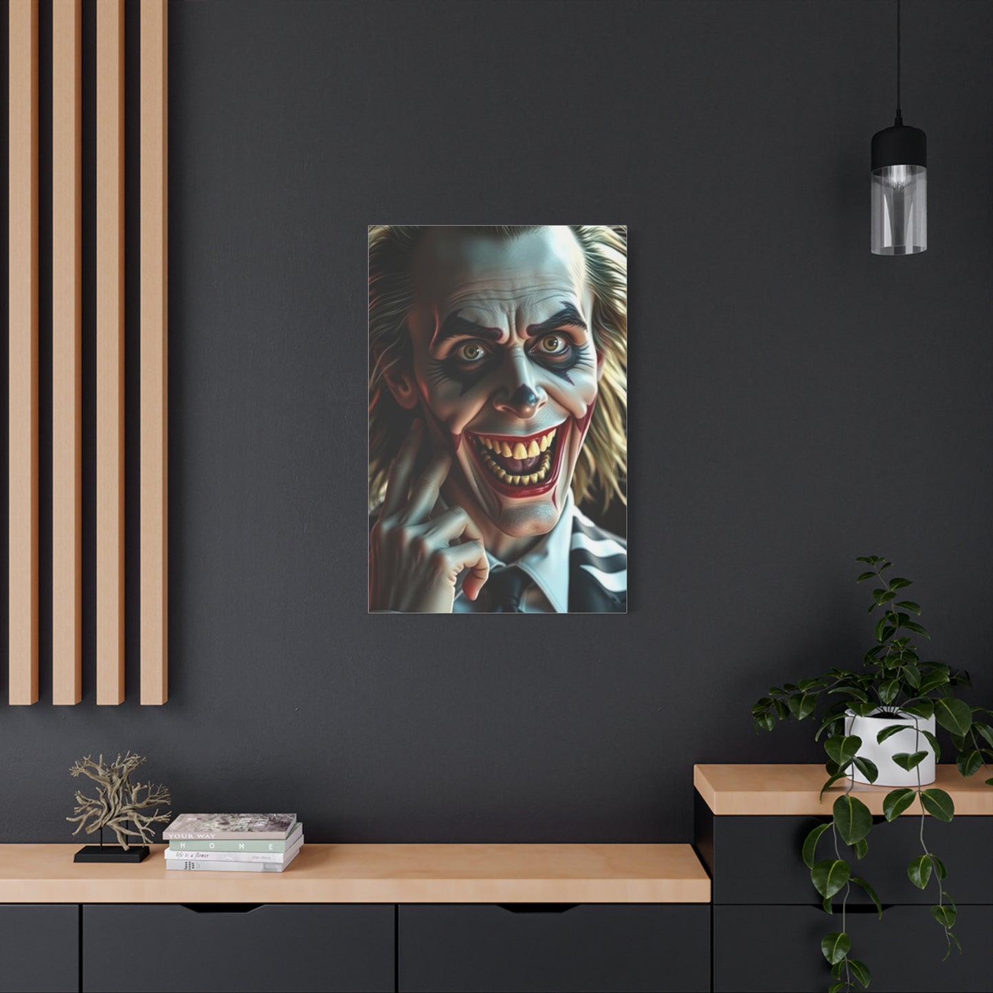 Elite Beetlejuice (Film Series) Characters Art Vision Wall Art & Canvas Print