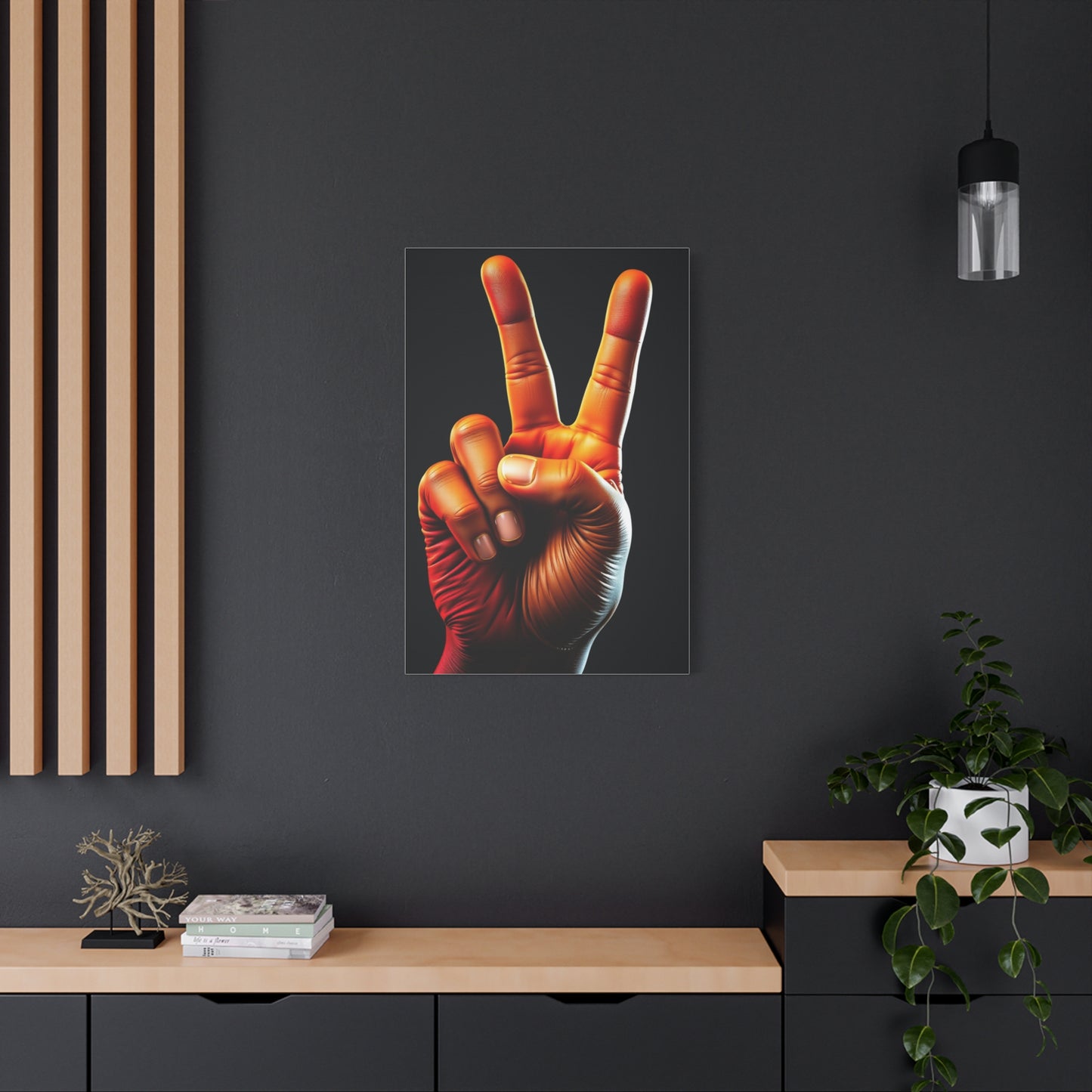 Supreme Peace Sign Art Collection Wall Art & Canvas Print