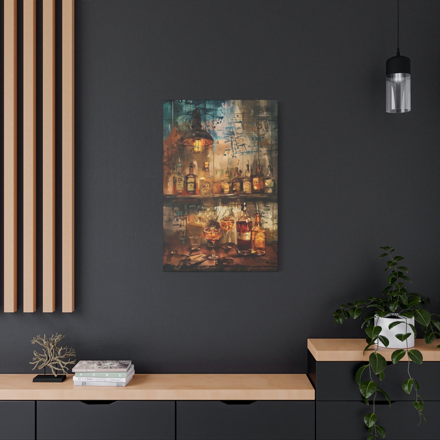 Old Whiskey Bar Wall Art & Canvas Prints