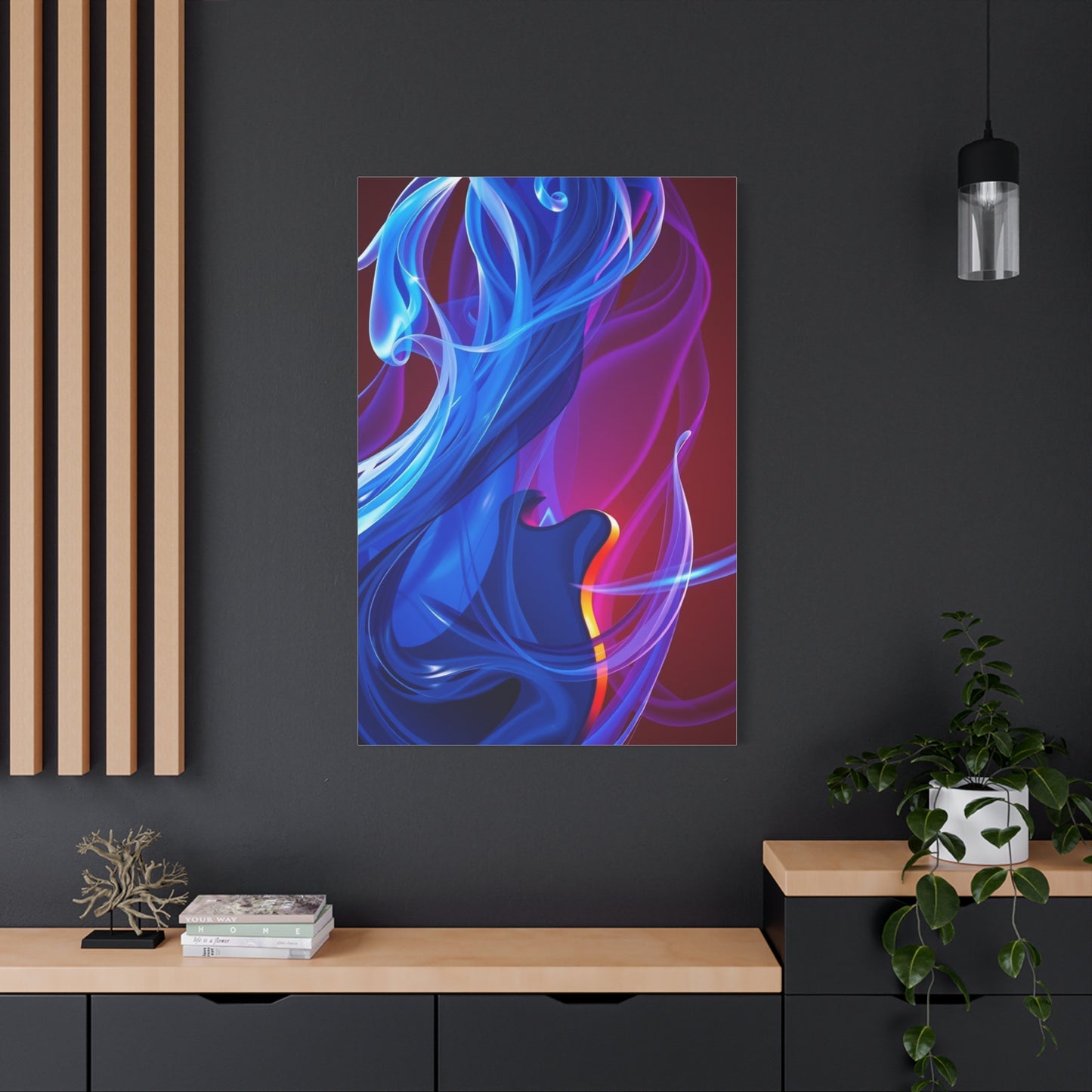 Supreme Blue Music Art Collection Wall Art & Canvas Print