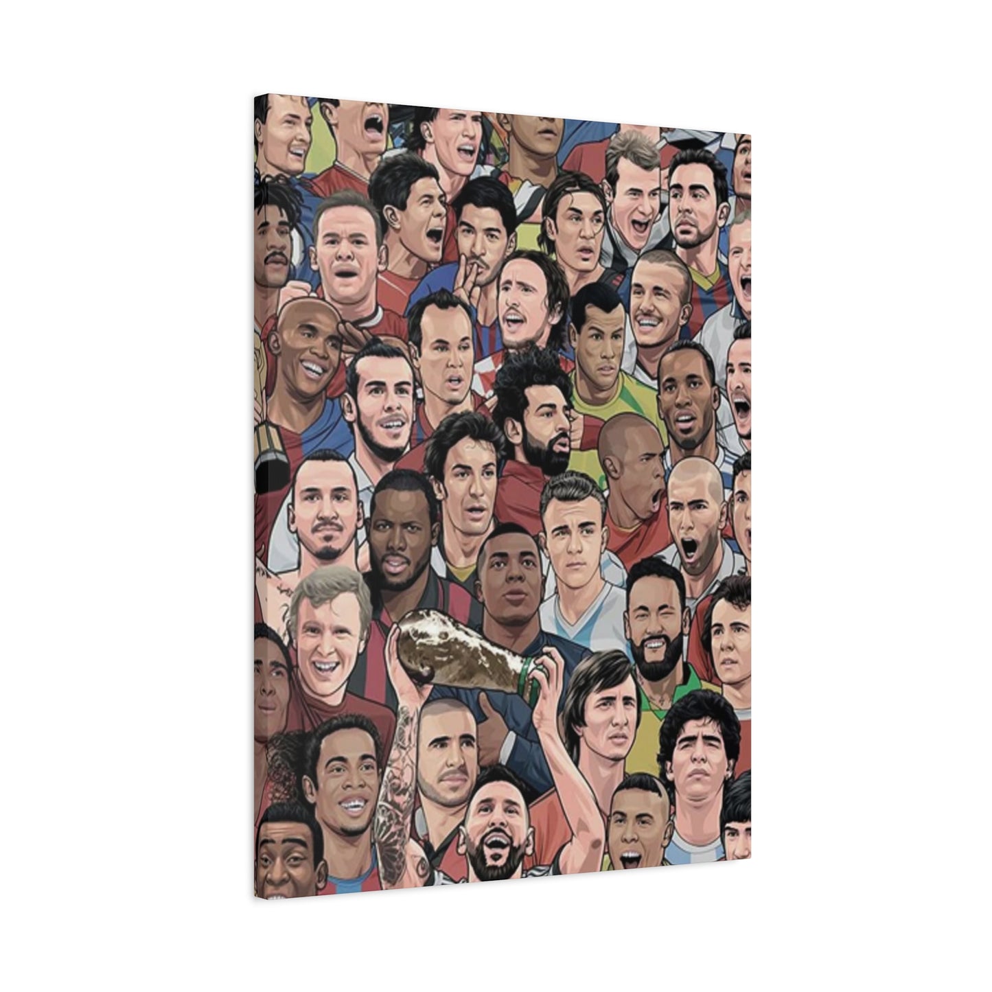 Faces Of Football Wall Art & Canvas Prints