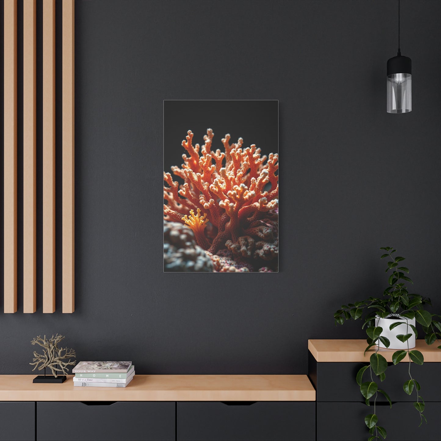 Coral Art Refined Canvas Wall Art & Canvas Print
