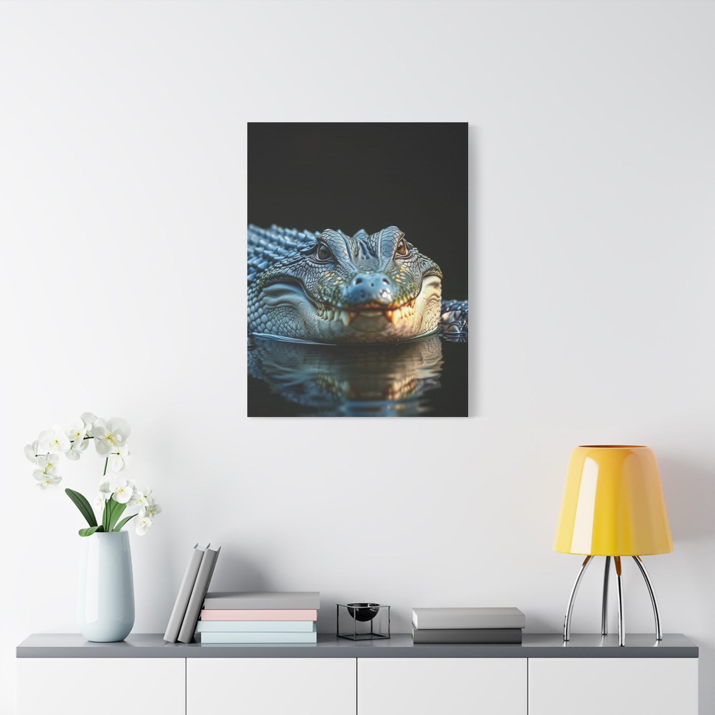 Crocodile & Alligator Art Refined Canvas Wall Art & Canvas Print