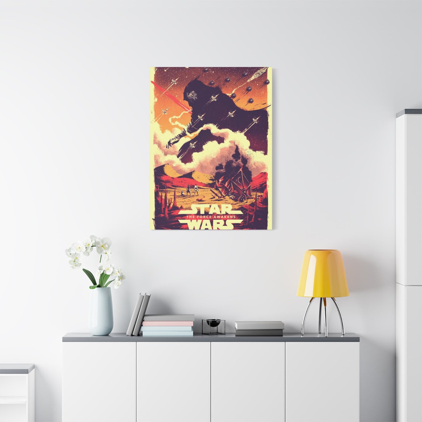 The Force Awaken Poster Wall Art & Canvas Prints
