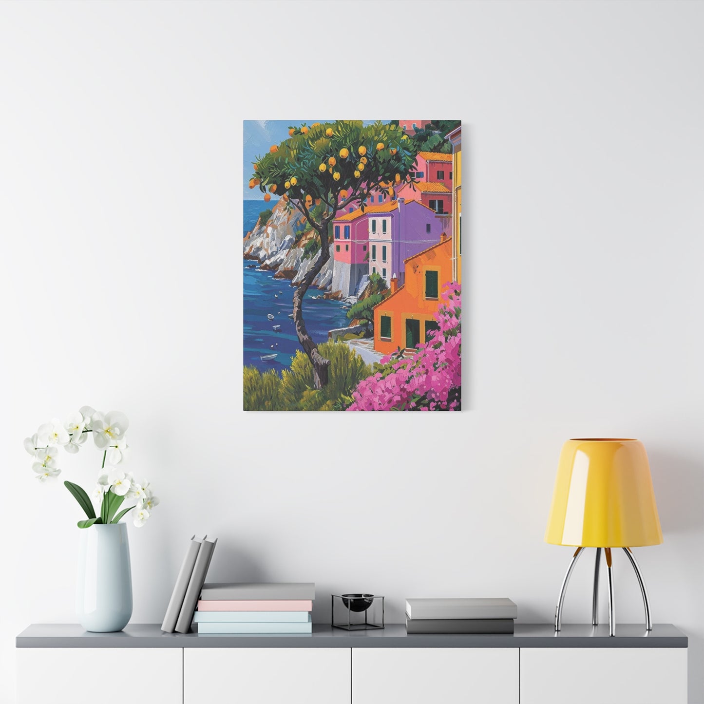 Amalfi Coast Lemon Tree Italy Wall Art & Canvas Prints
