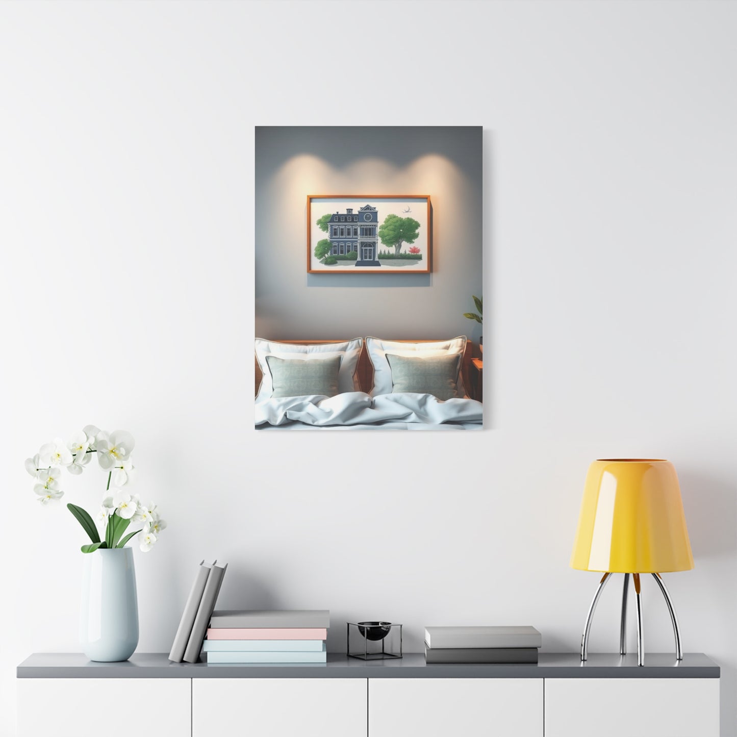 College Room Decor Art Refined Canvas Wall Art & Canvas Print