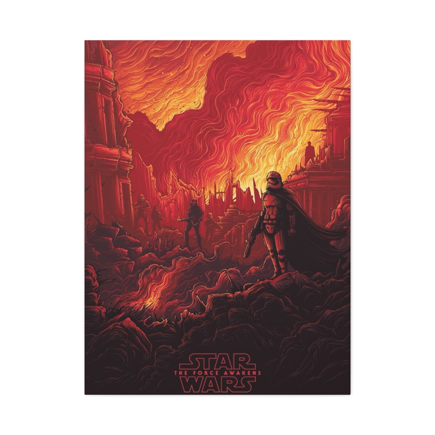The Force Awakens Poster Wall Art & Canvas Prints