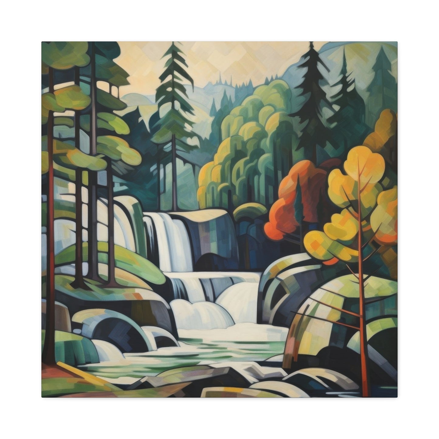 Deconstructed Falls 12 Wall Art & Canvas Prints