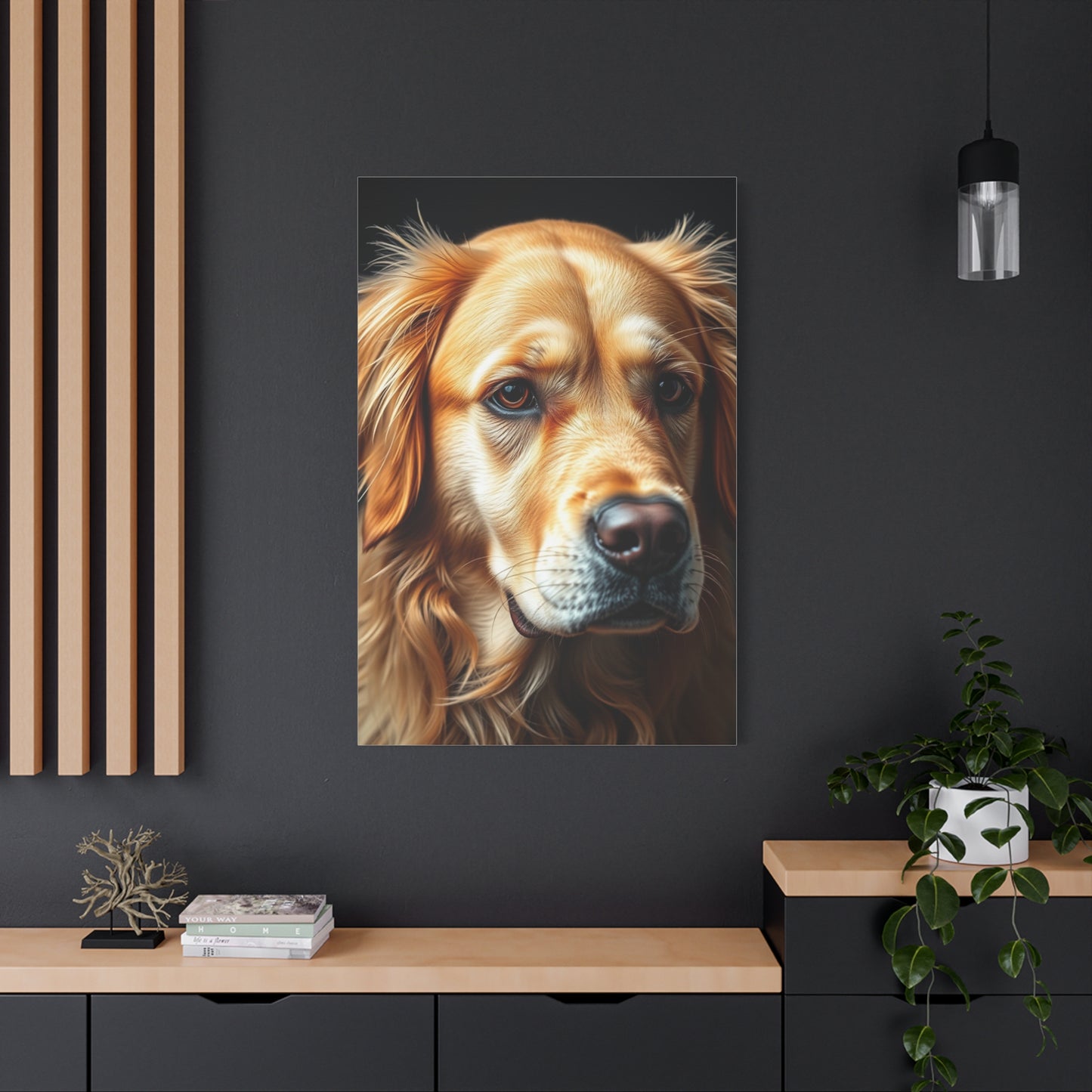 Supreme Golden Retriever Art Collection Wall Art & Canvas Print
