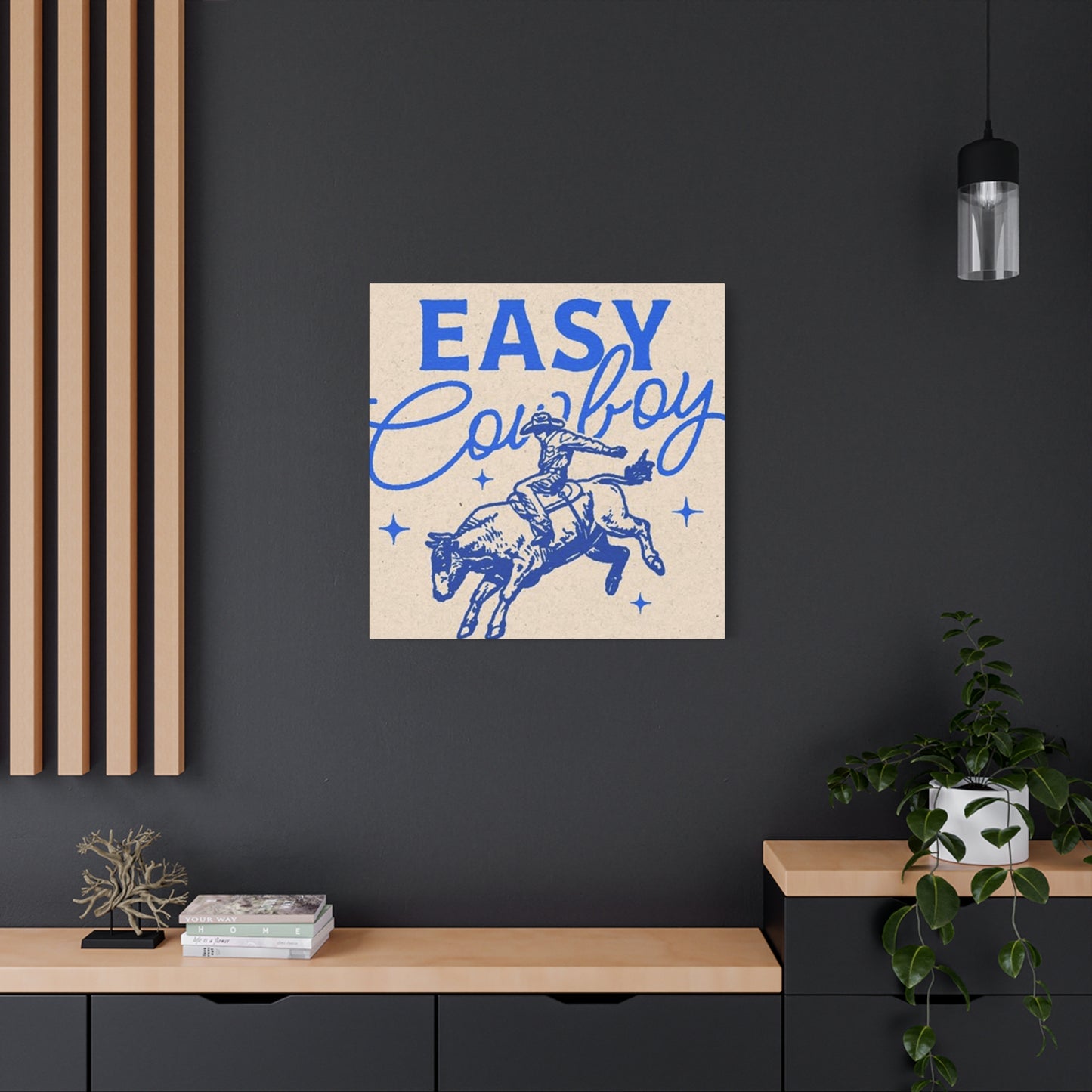 Easy Cowboy Drawing Wall Art & Canvas Prints